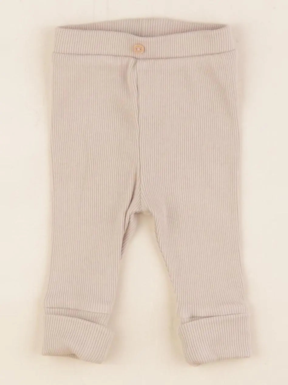 Vertbaudet - legging beige - 1 mois