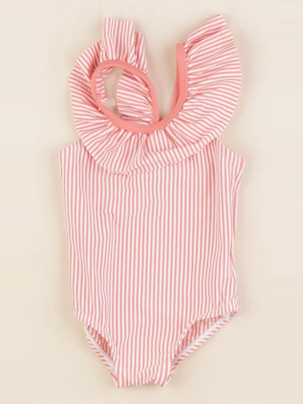 Vertbaudet - maillot de bain rose - 9 mois