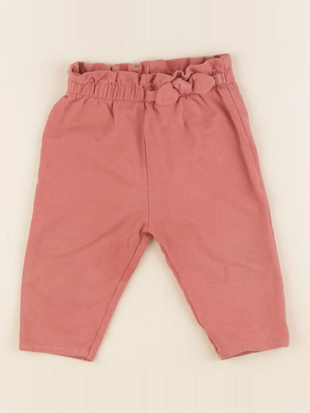 Vertbaudet - pantalon rose - 12 mois