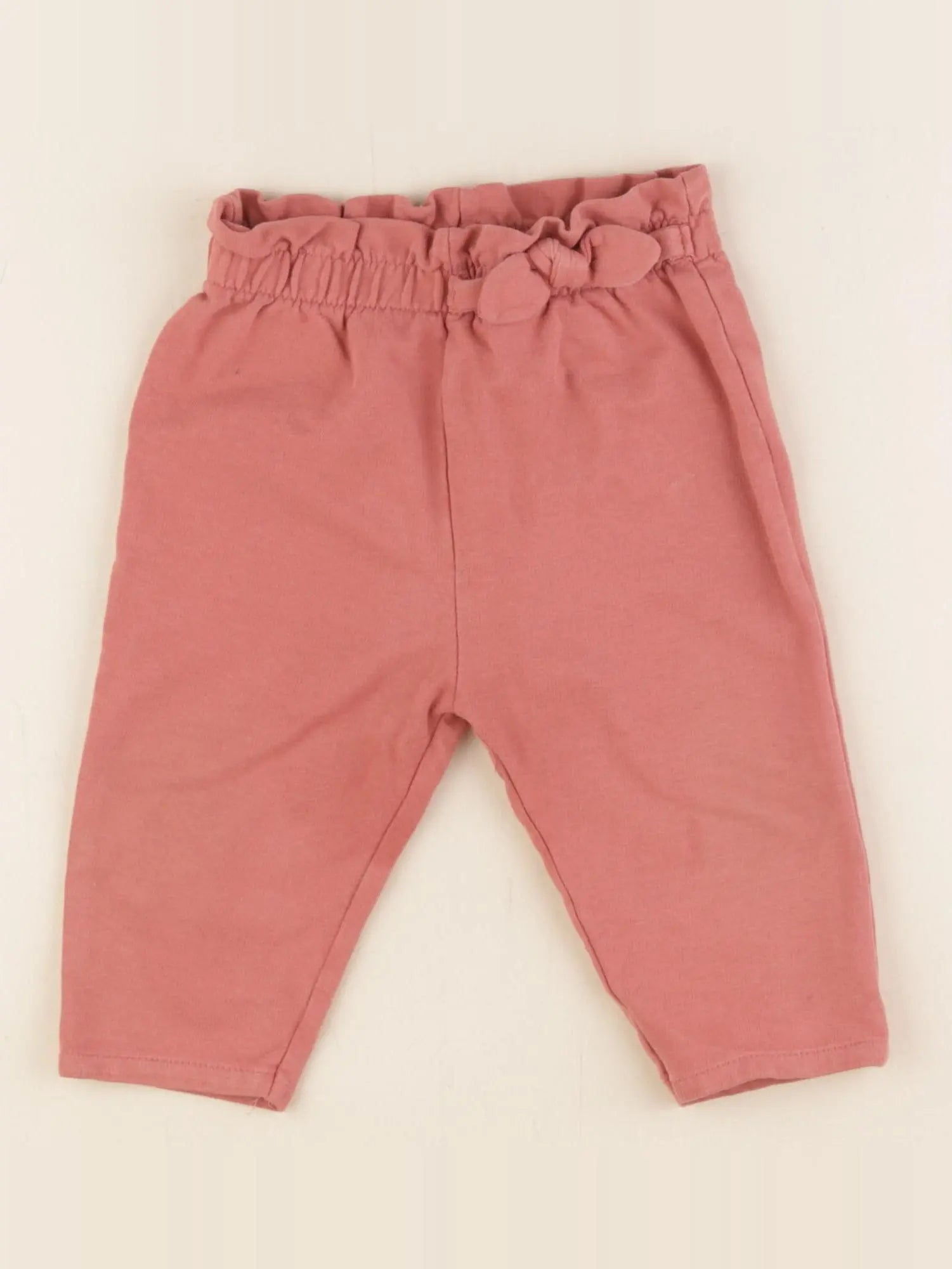 Vertbaudet - pantalon rose - 12 mois
