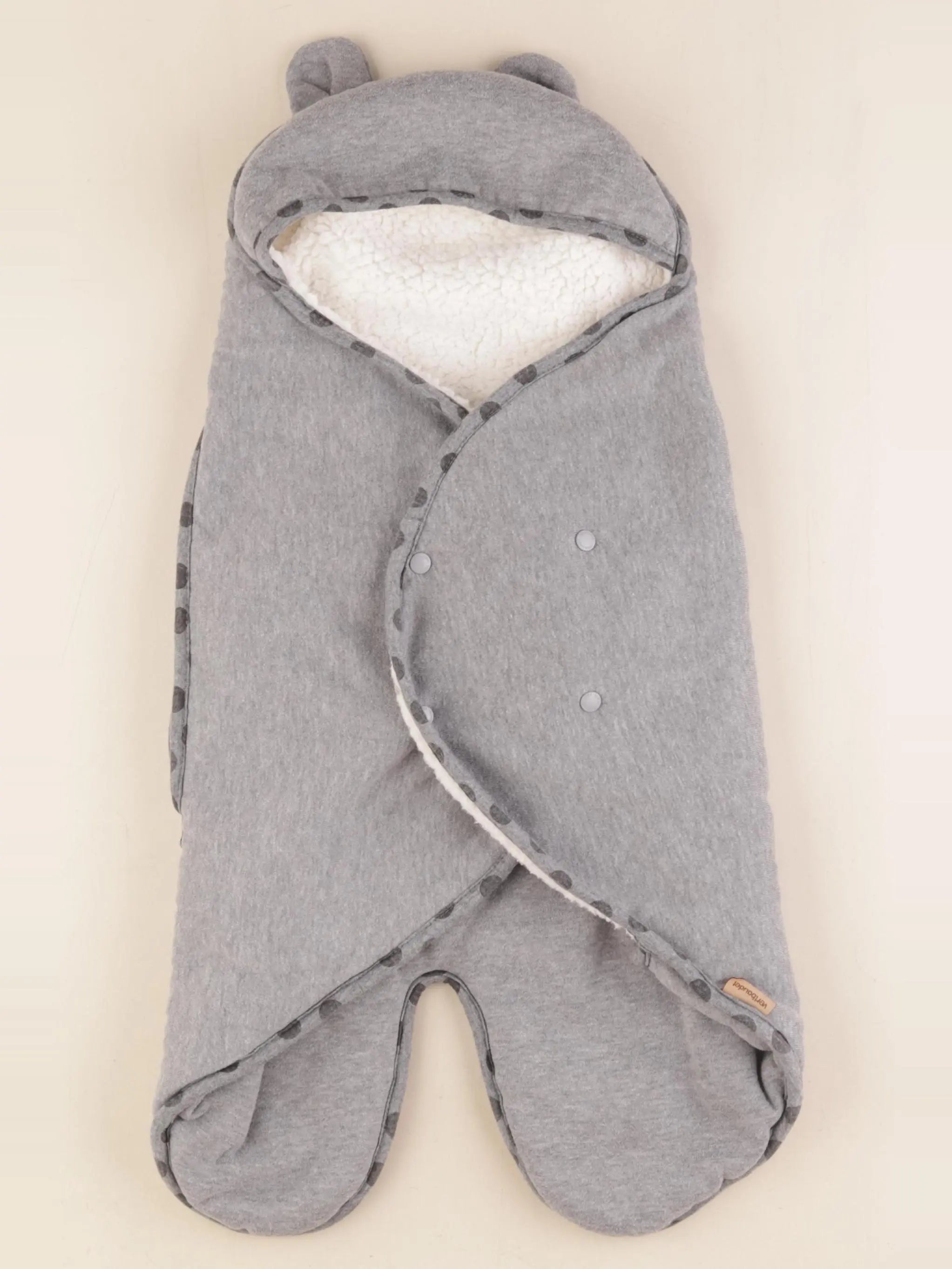 Vertbaudet - nid d'ange gris - 0/3 mois