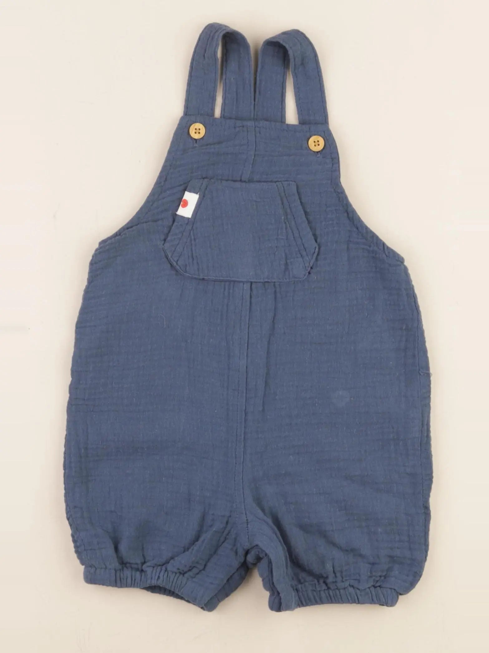 Vertbaudet - salopette bleu - 12 mois