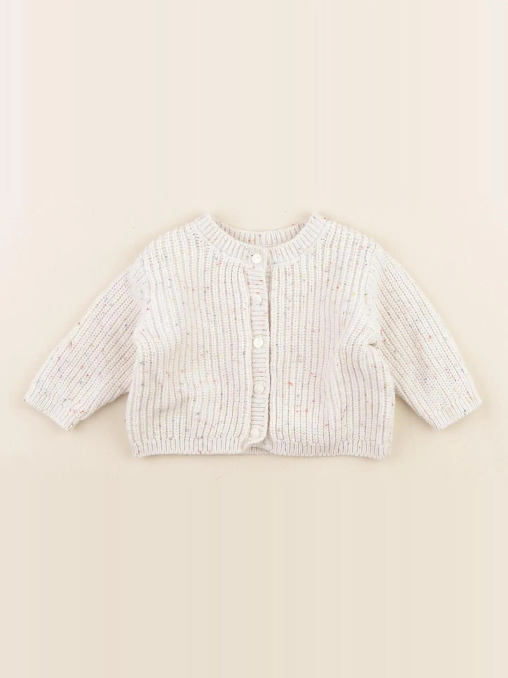 H&M - gilet beige - 0/1 mois