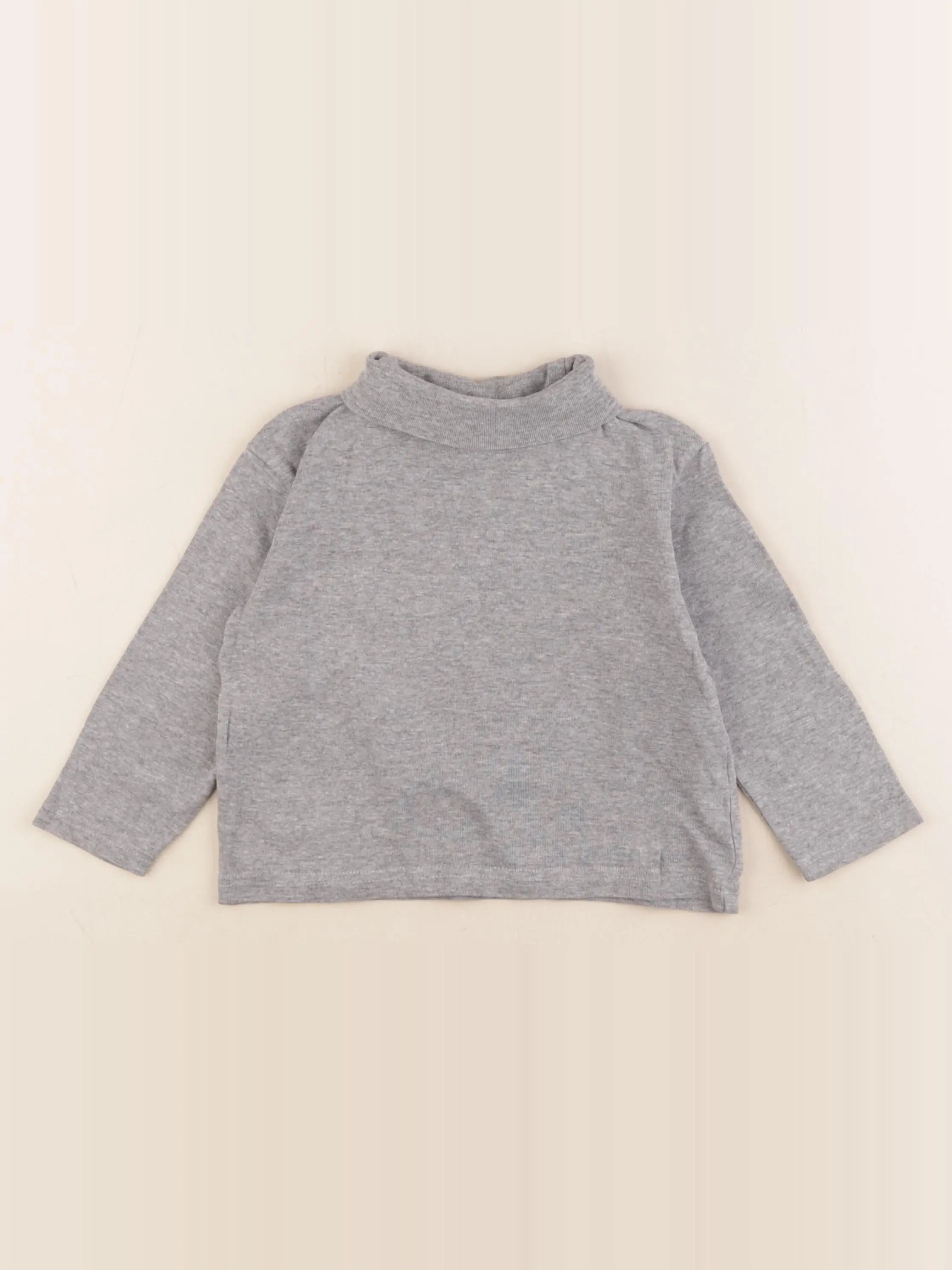 Vertbaudet - sous-pull gris - 3 ans