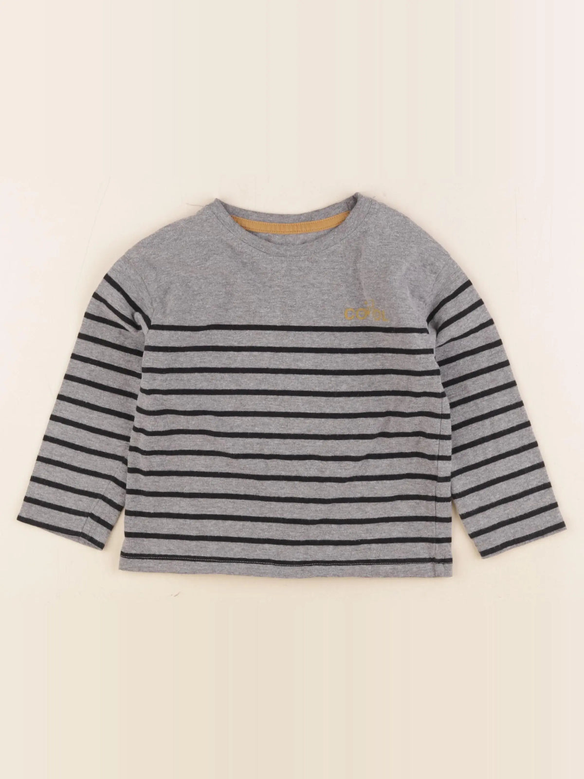 Vertbaudet - tee-shirt gris - 4 ans