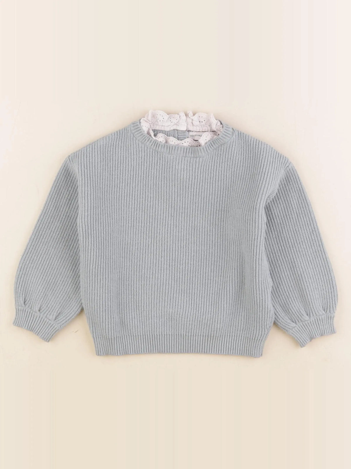 Vertbaudet - pull bleu - 4 ans