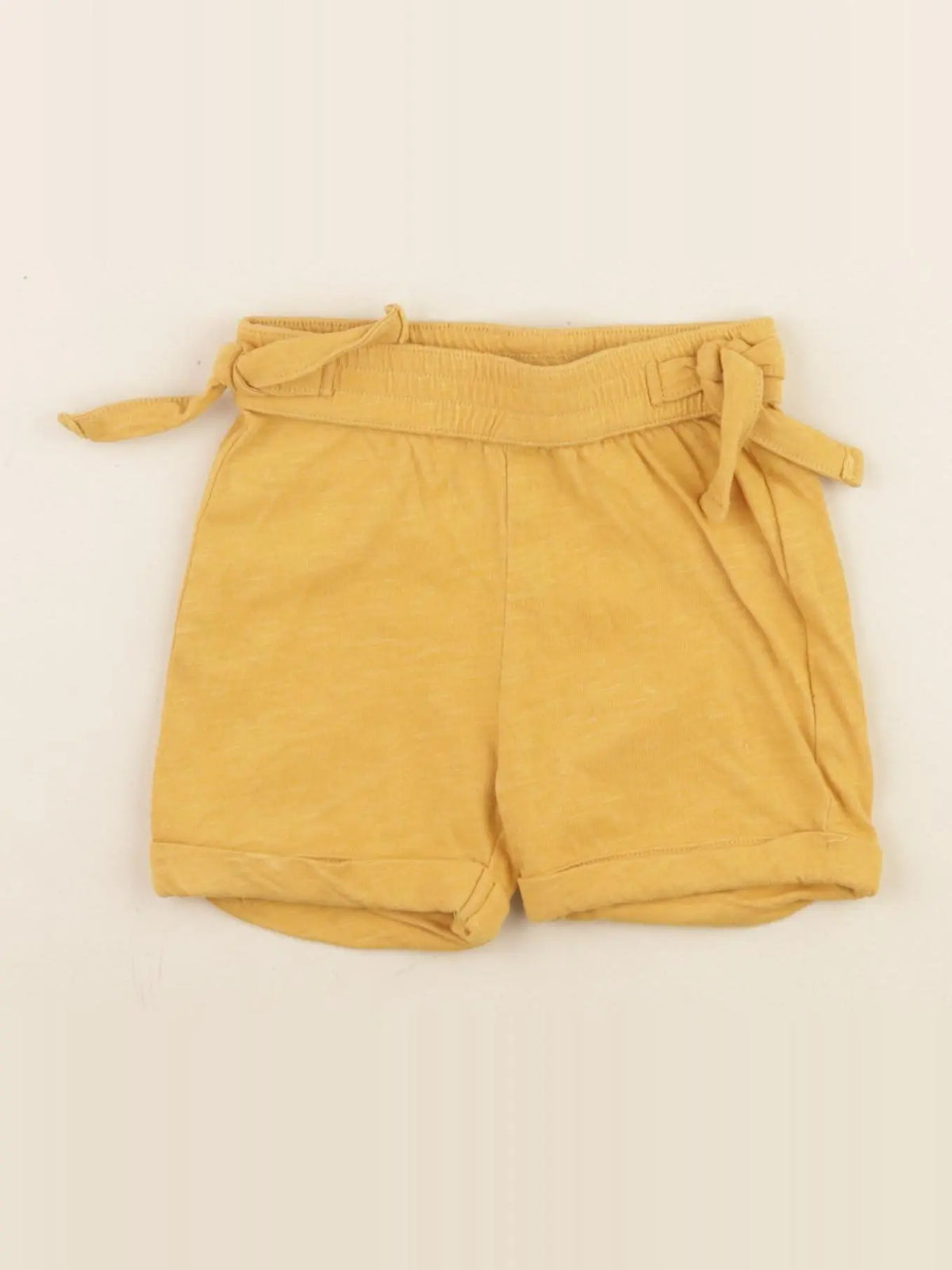 Vertbaudet - short jaune - 9 mois