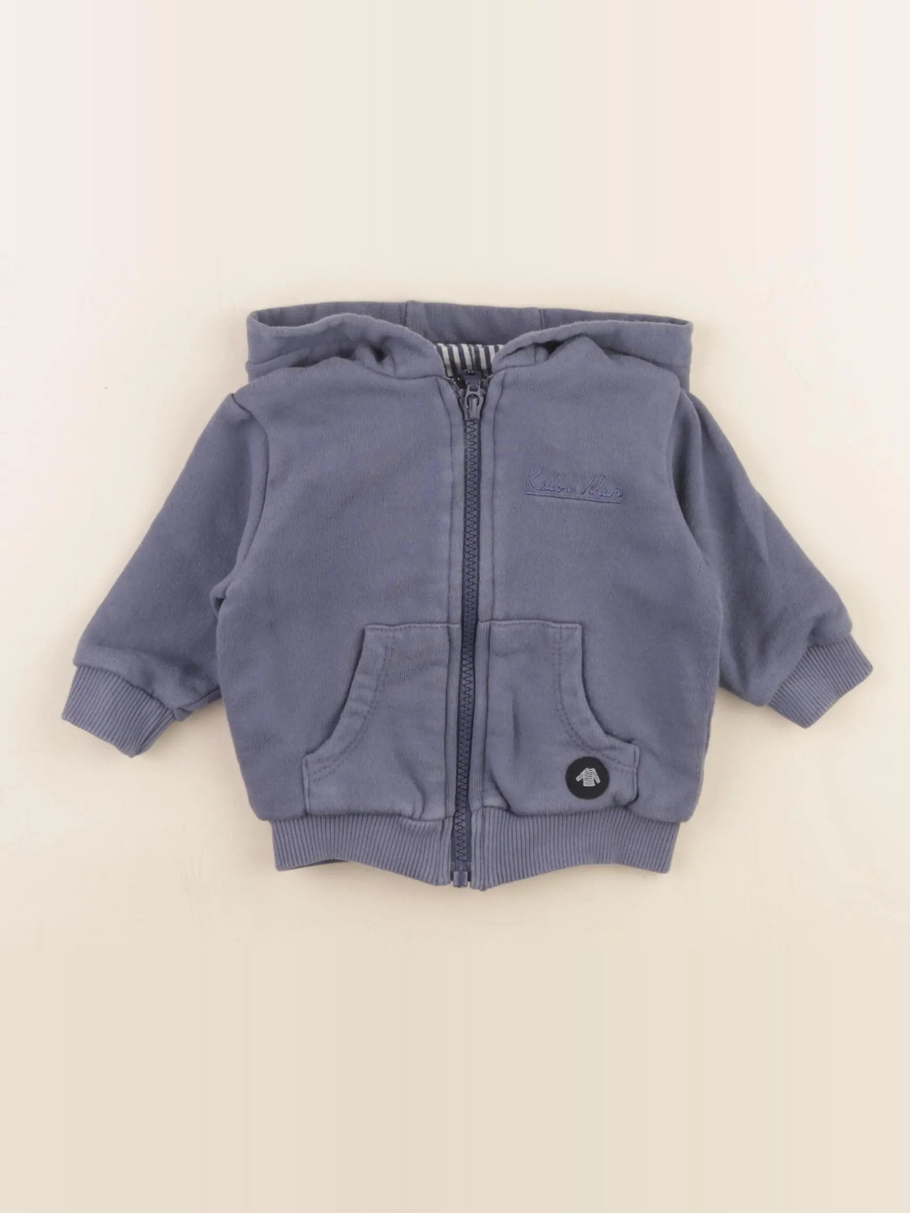 Armor Lux - sweat bleu - 6 mois