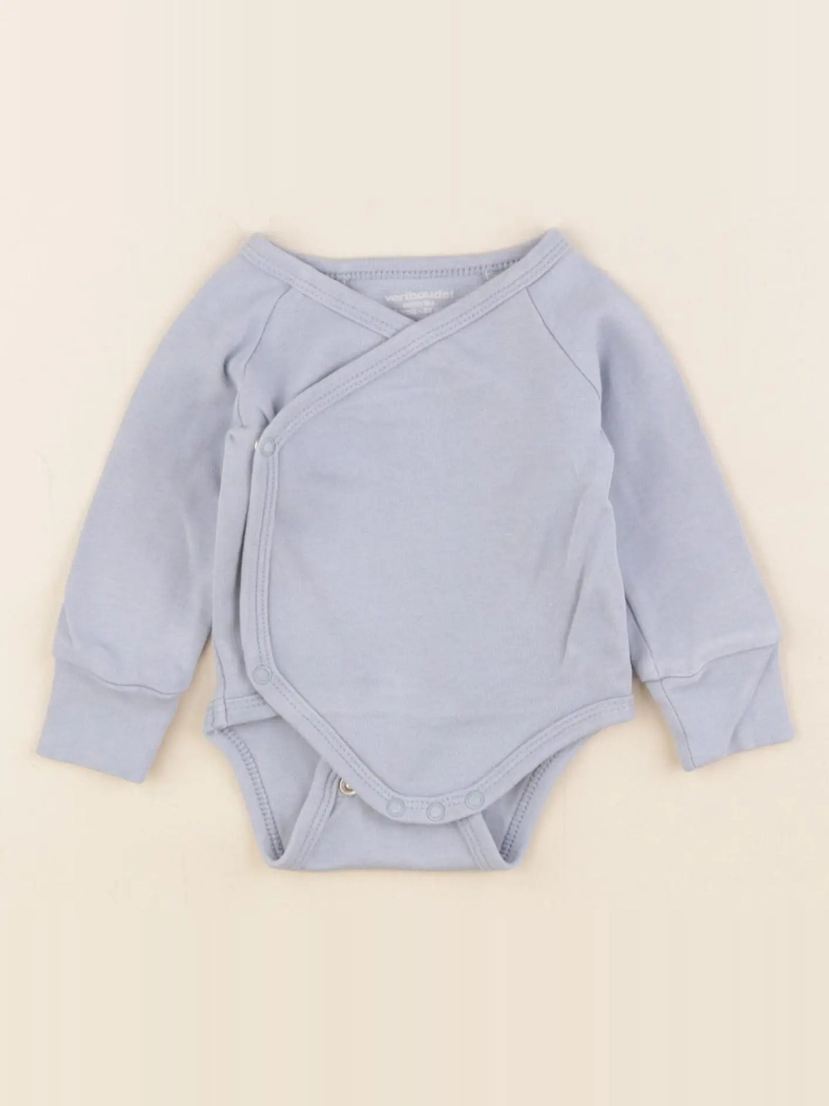 Vertbaudet - body bleu - 1 mois