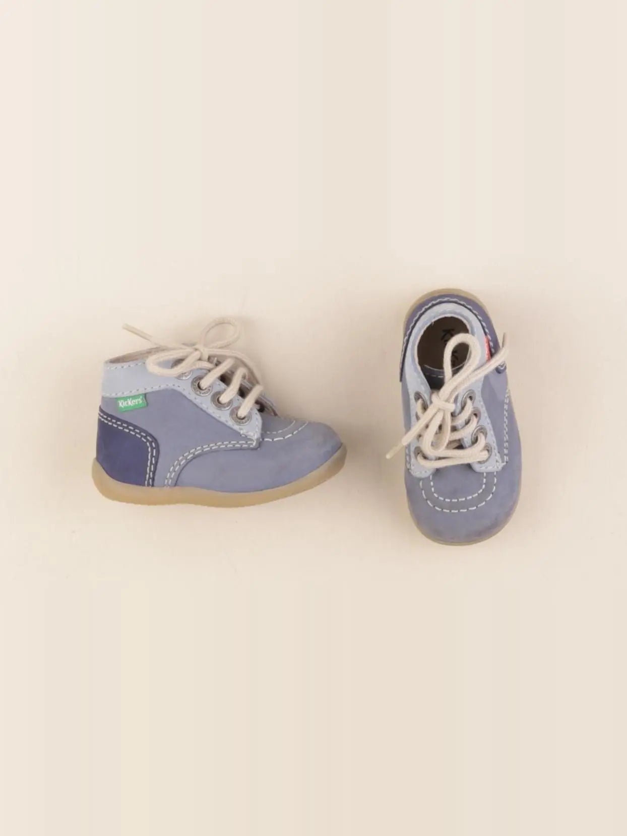 Kickers - bottillons bleu - pointure 19