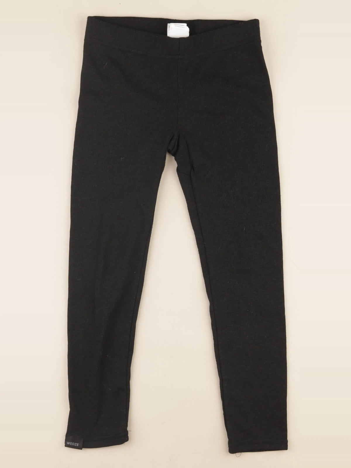Decathlon ski - legging doublé noir - 8 ans