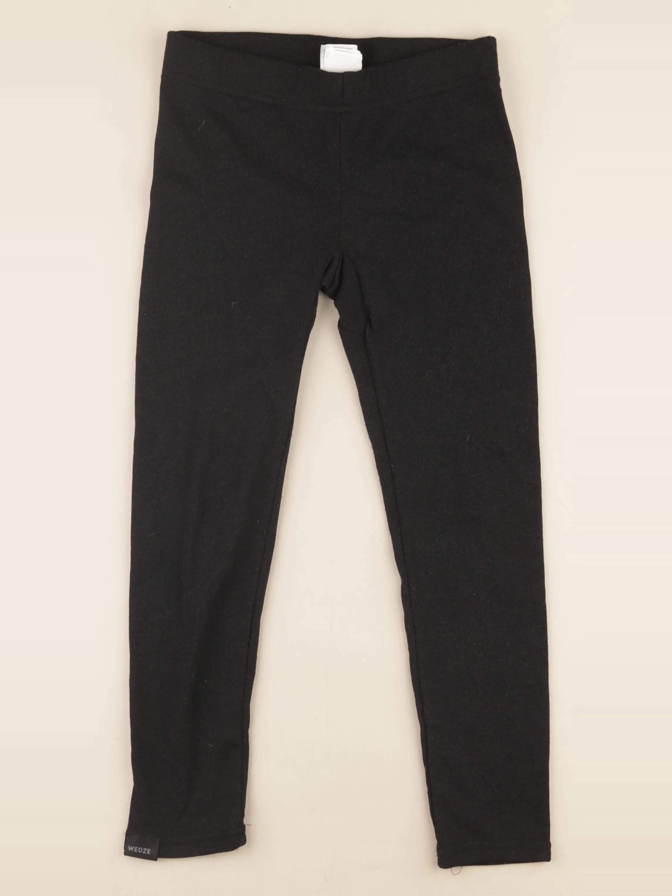 Decathlon ski - legging doublé noir - 8 ans