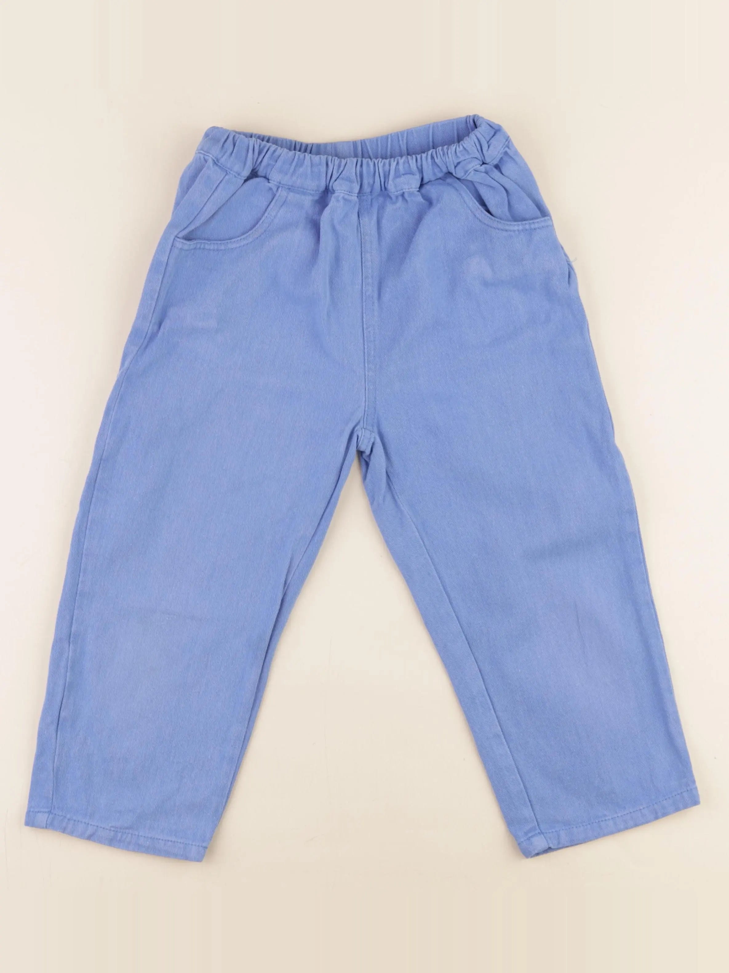 Gamin gamine - jean bleu - 7/8 ans