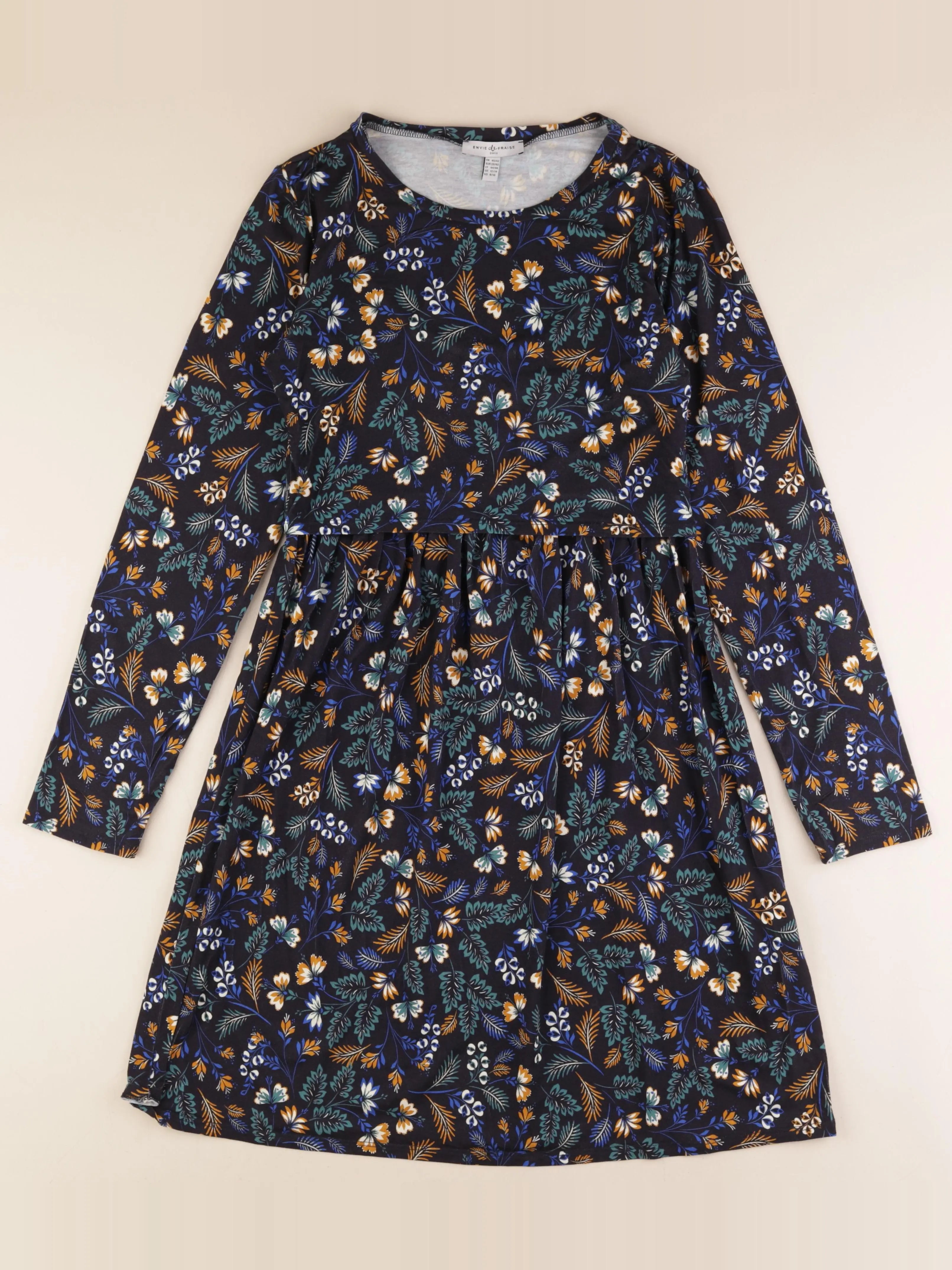 Envie de fraise - robe allaitement multicolore - 40 à 42