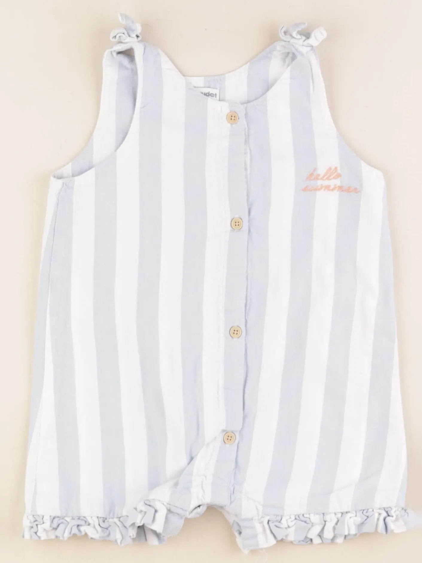 Vertbaudet - combinaison bleu - 3 ans