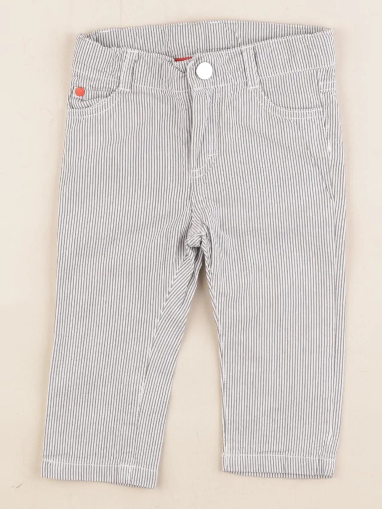 Jacadi - pantalon gris - 12 mois