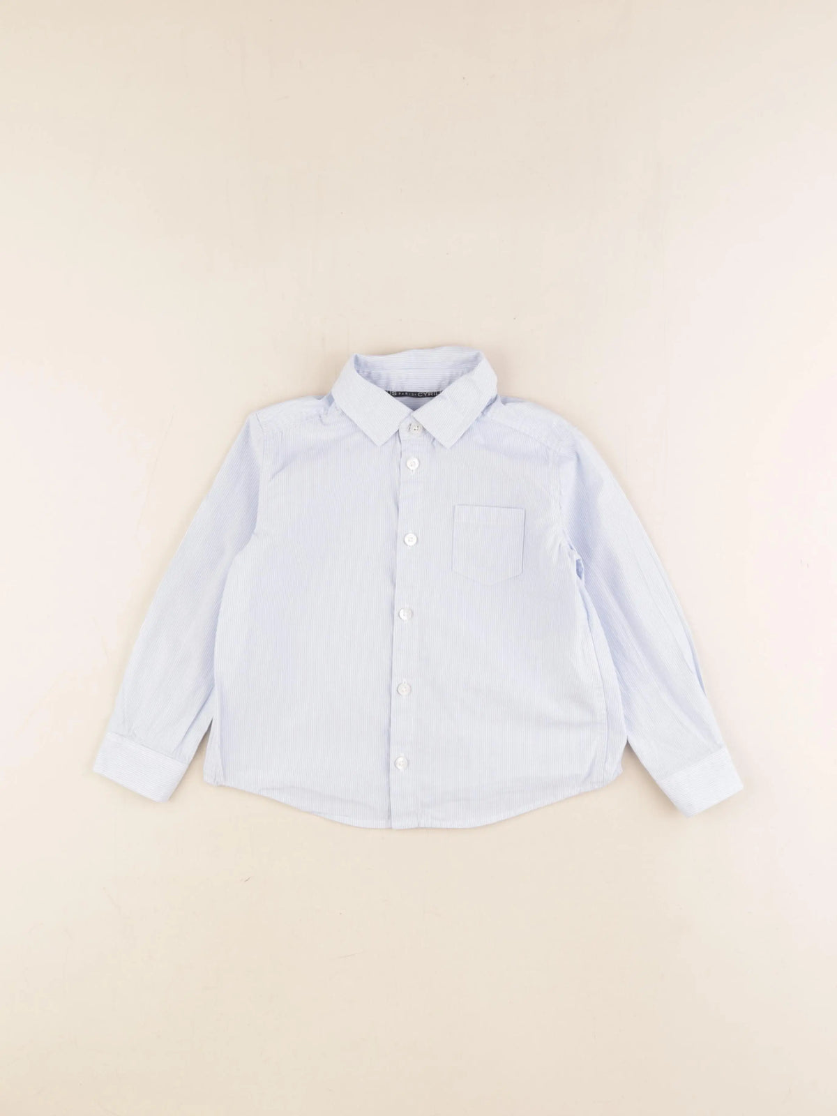Cyrillus - chemise bleu - 3 ans
