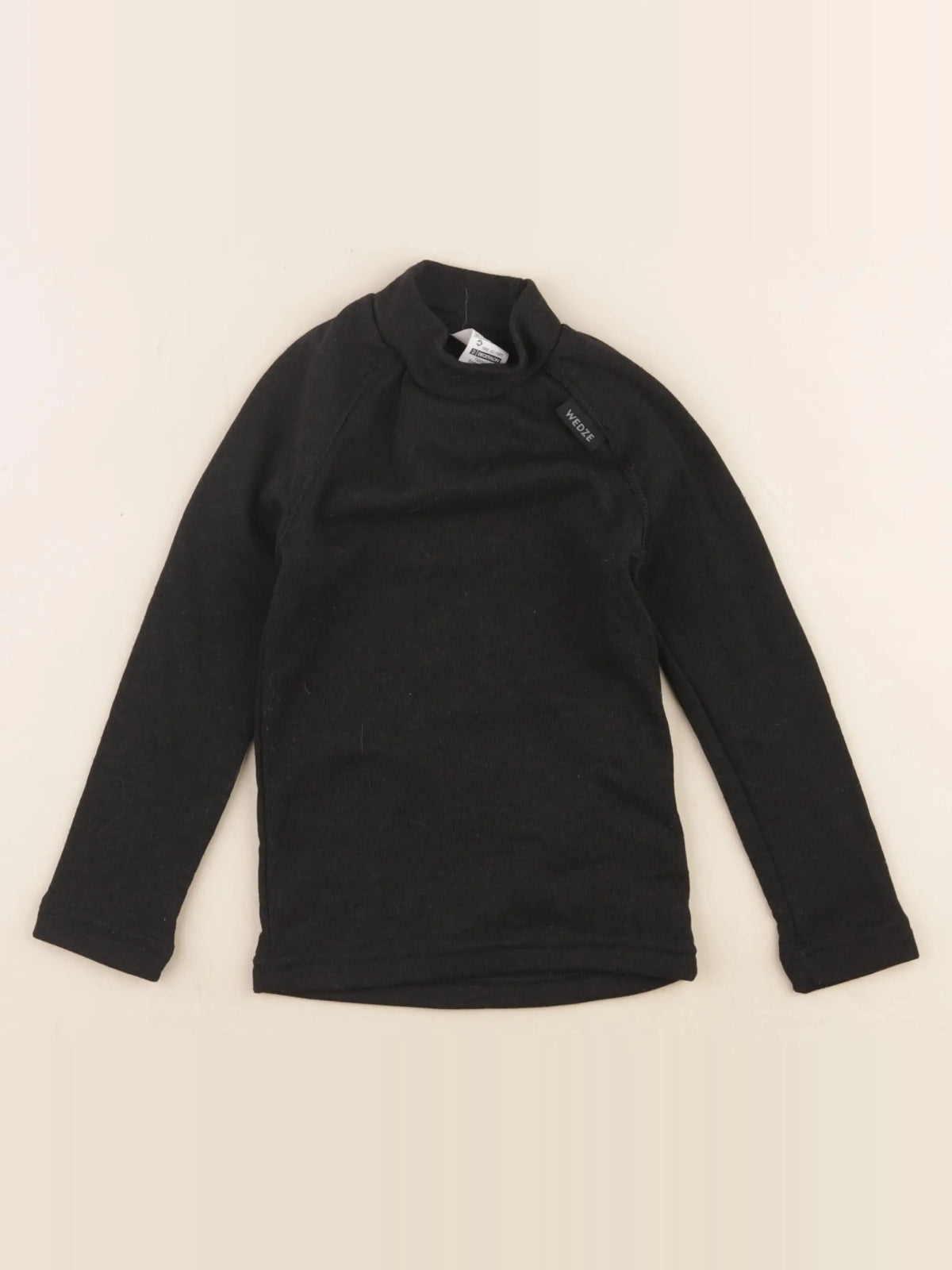 Decathlon ski - sous-pull technique noir - 4 ans