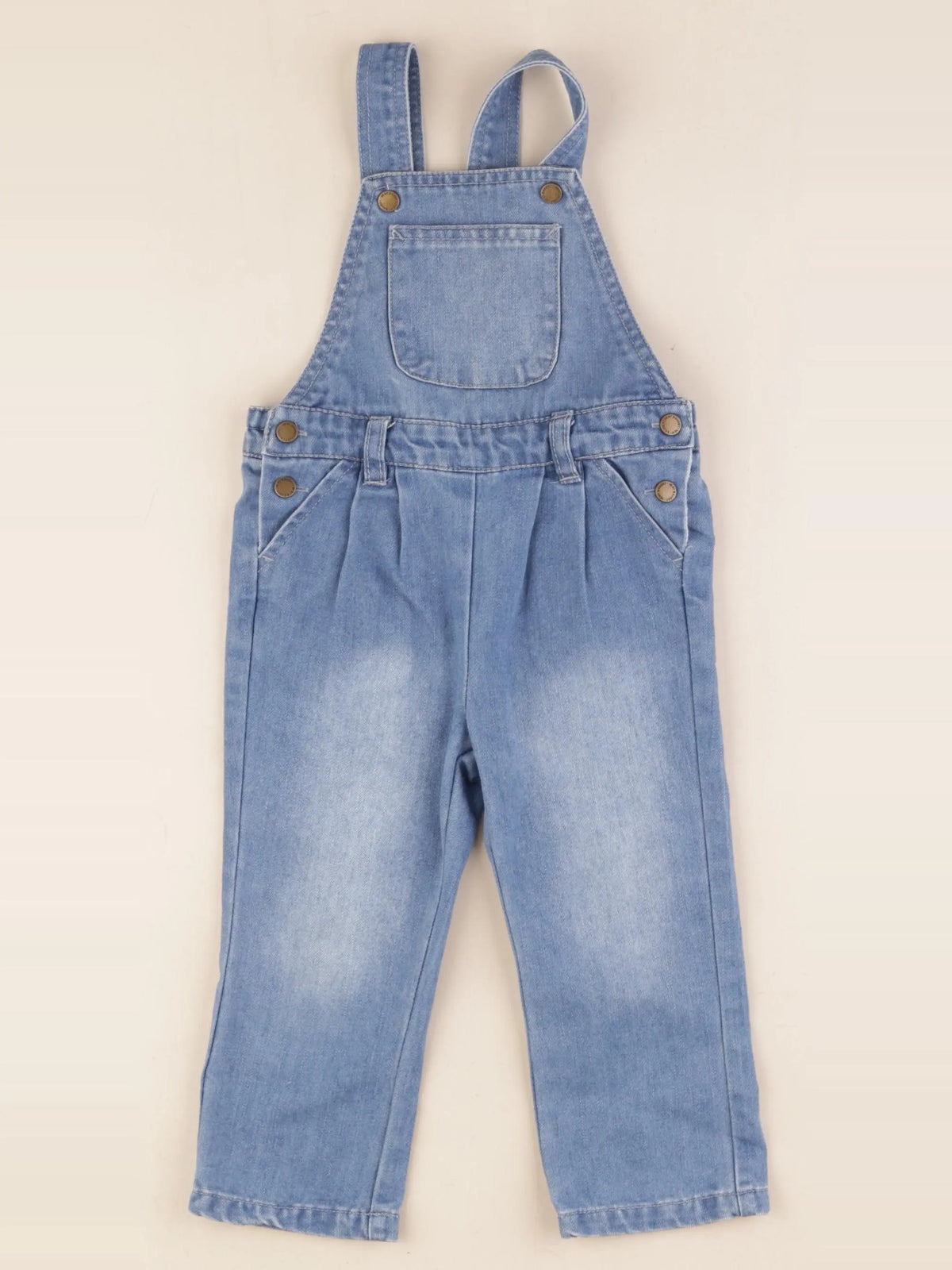 Vertbaudet - salopette bleu - 2 ans