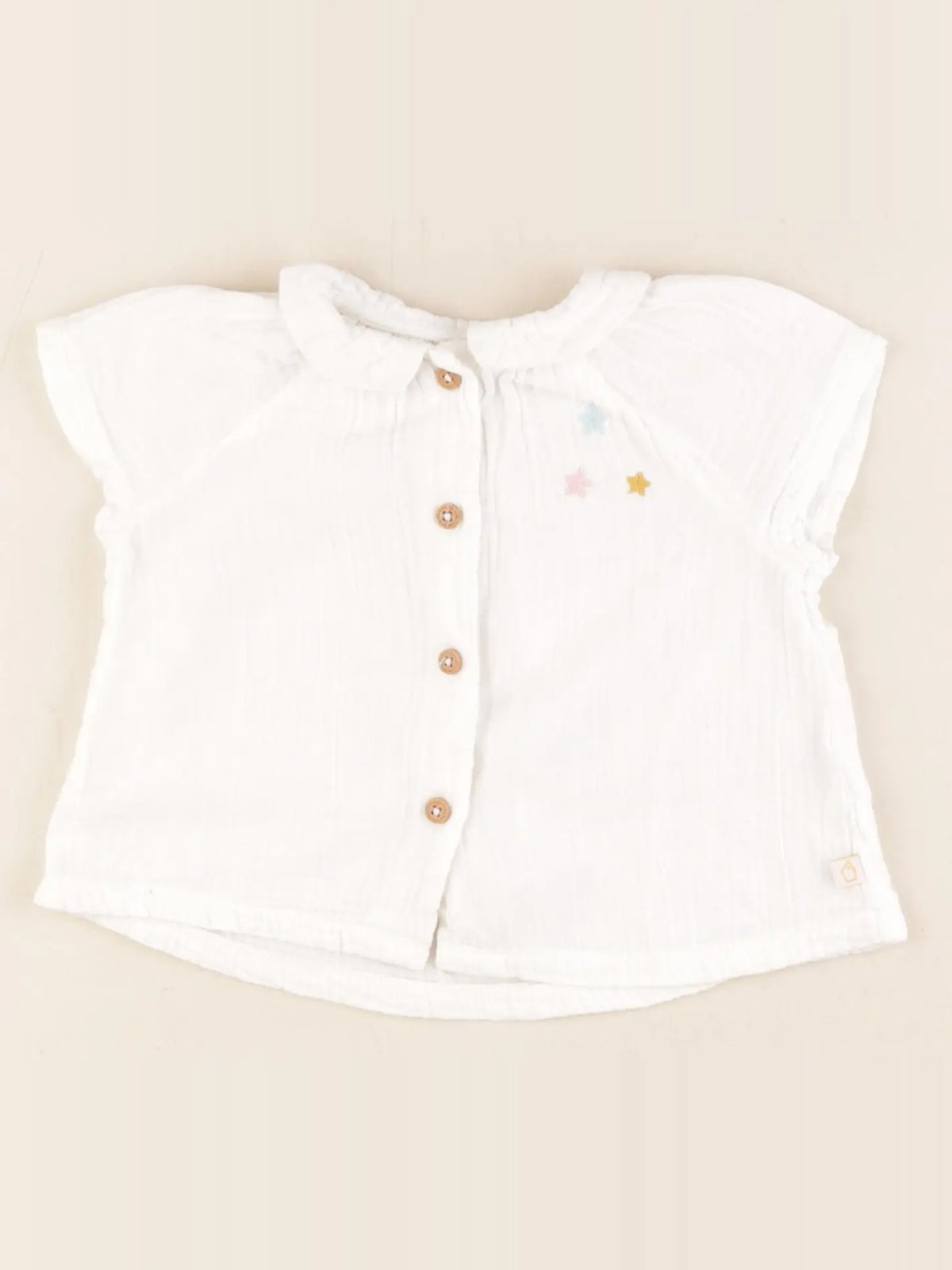 Cadet Rousselle - blouse blanc - 6 mois