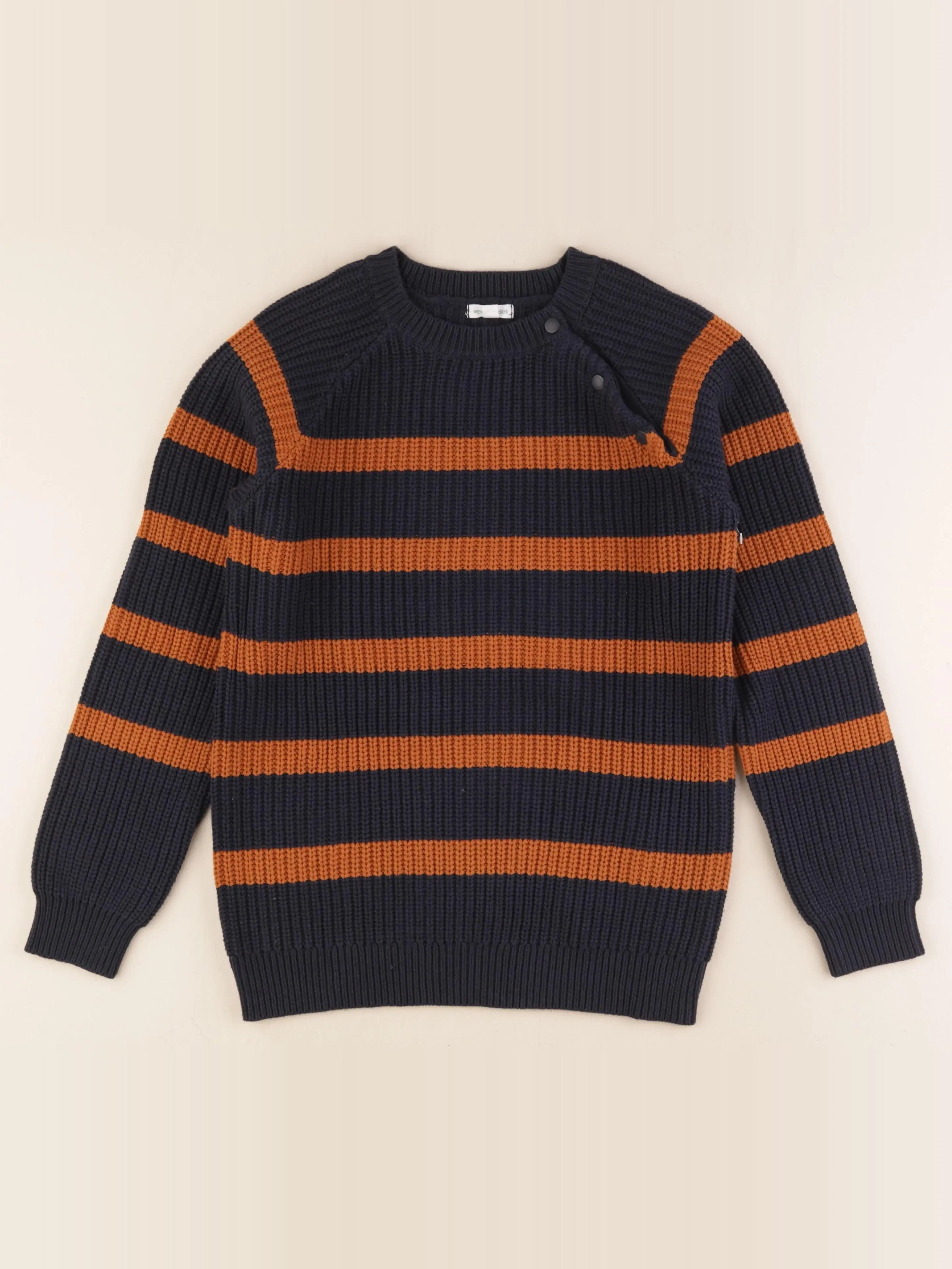 Vertbaudet - pull bleu - 12 ans