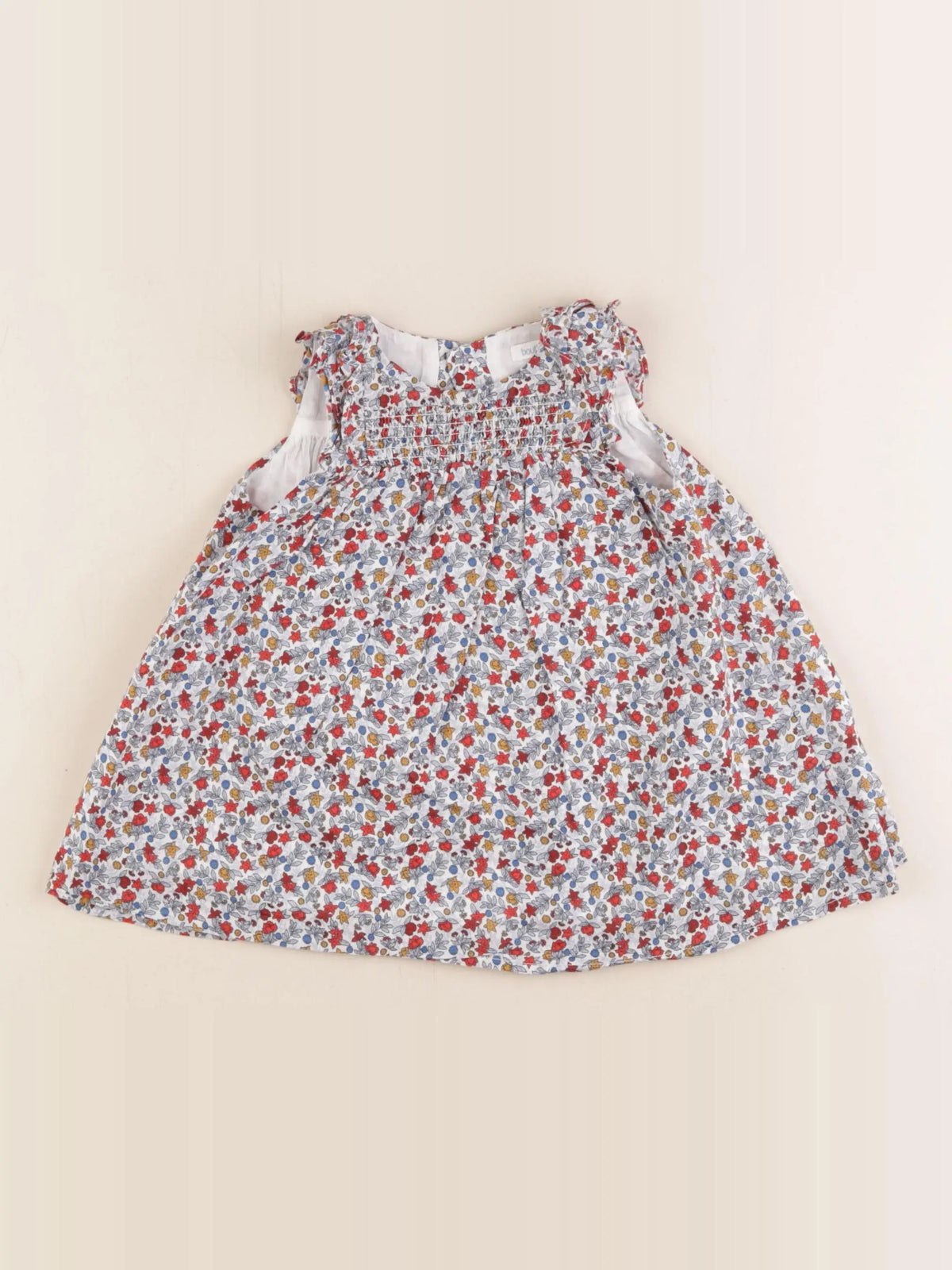 Boutchou - robe multicolore - 3 mois