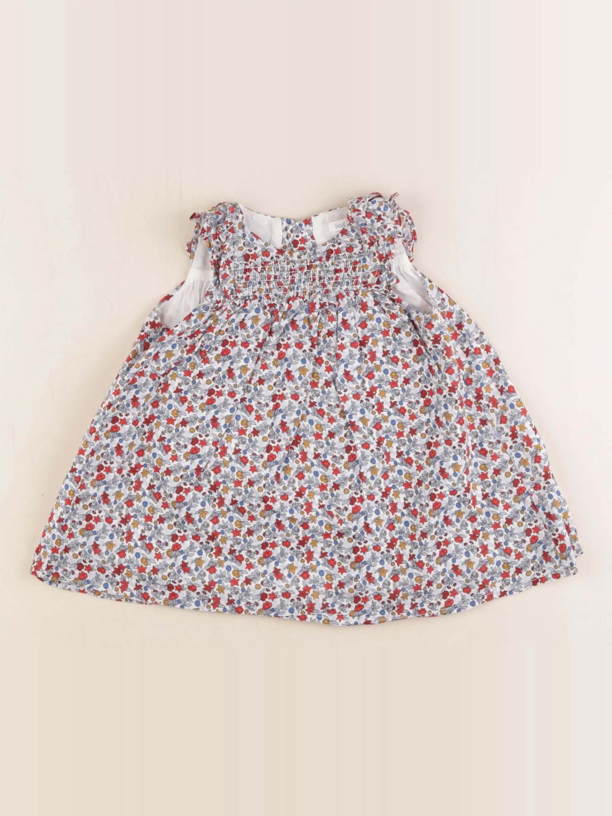 Boutchou - robe multicolore - 3 mois