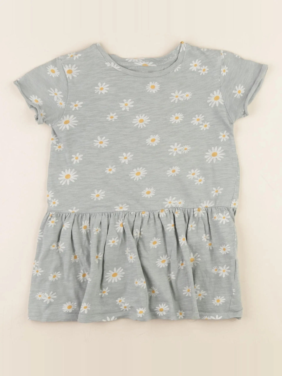 Vertbaudet - robe vert - 4 ans