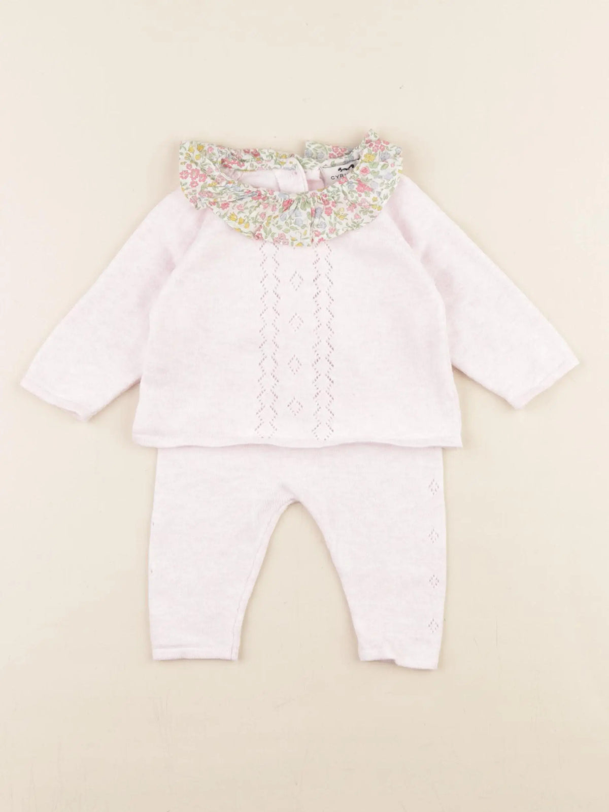 Cyrillus - ensemble rose - 3 mois