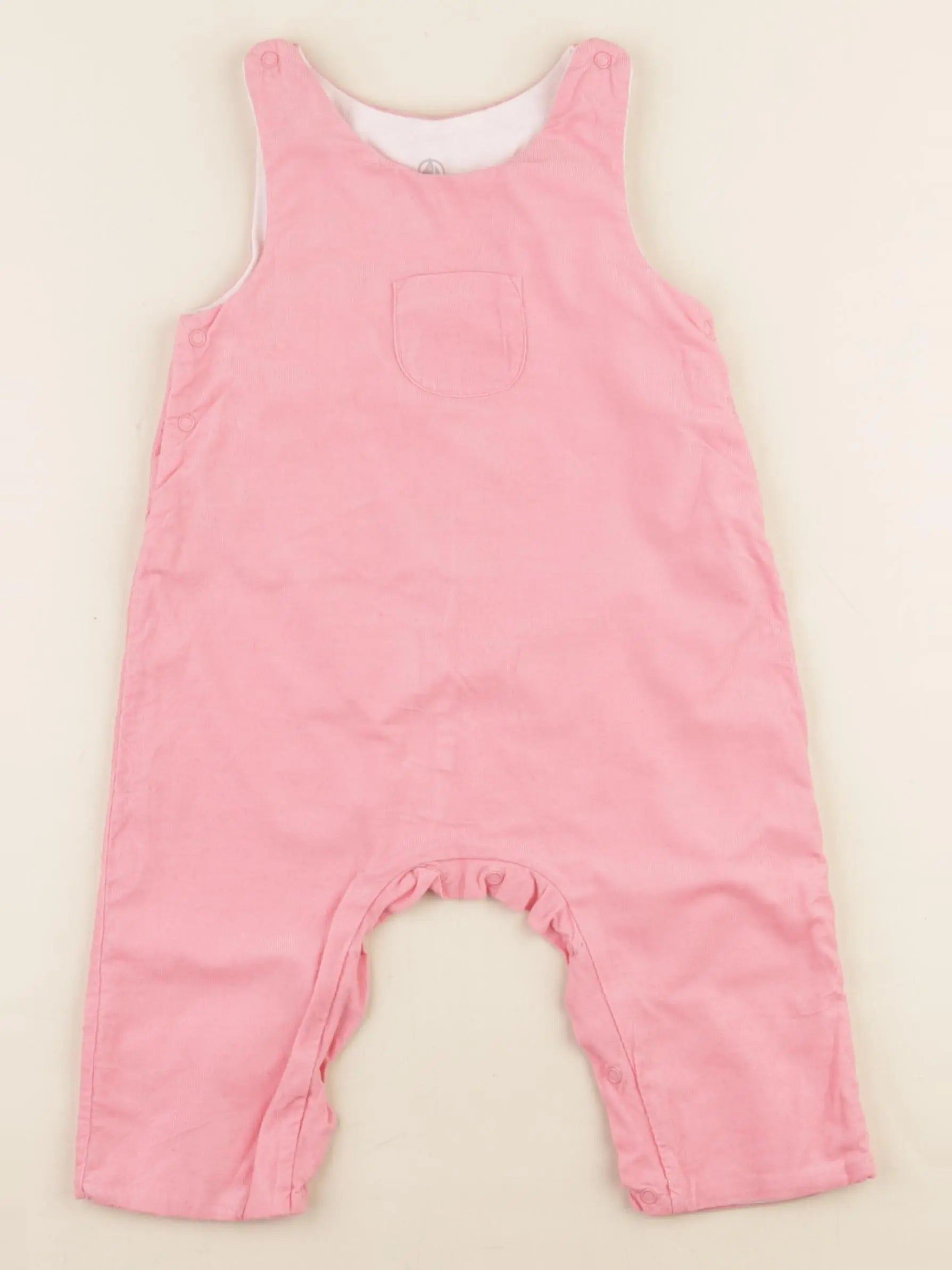 Petit Bateau - salopette rose - 6 mois