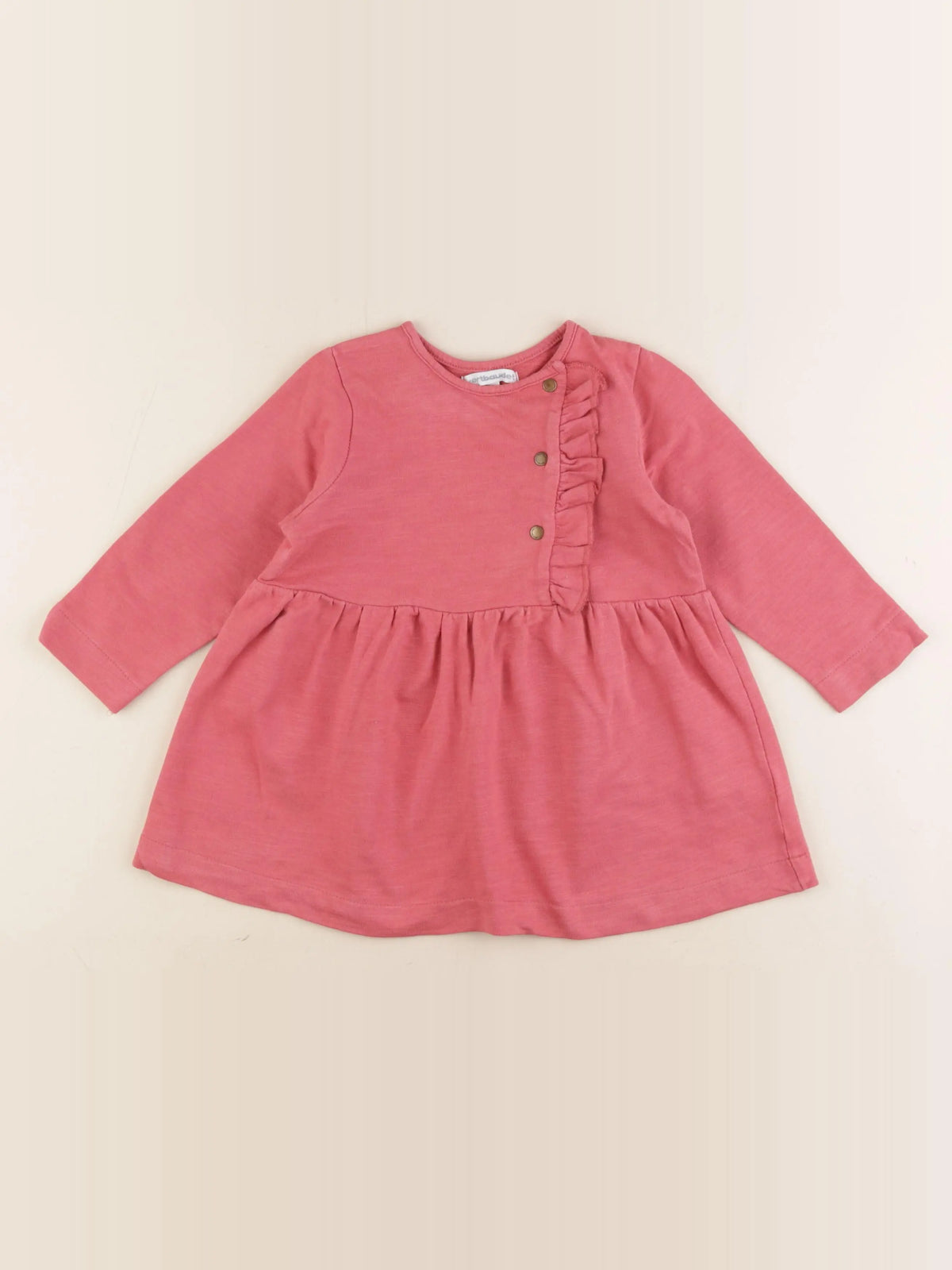Vertbaudet - robe rose - 2 ans
