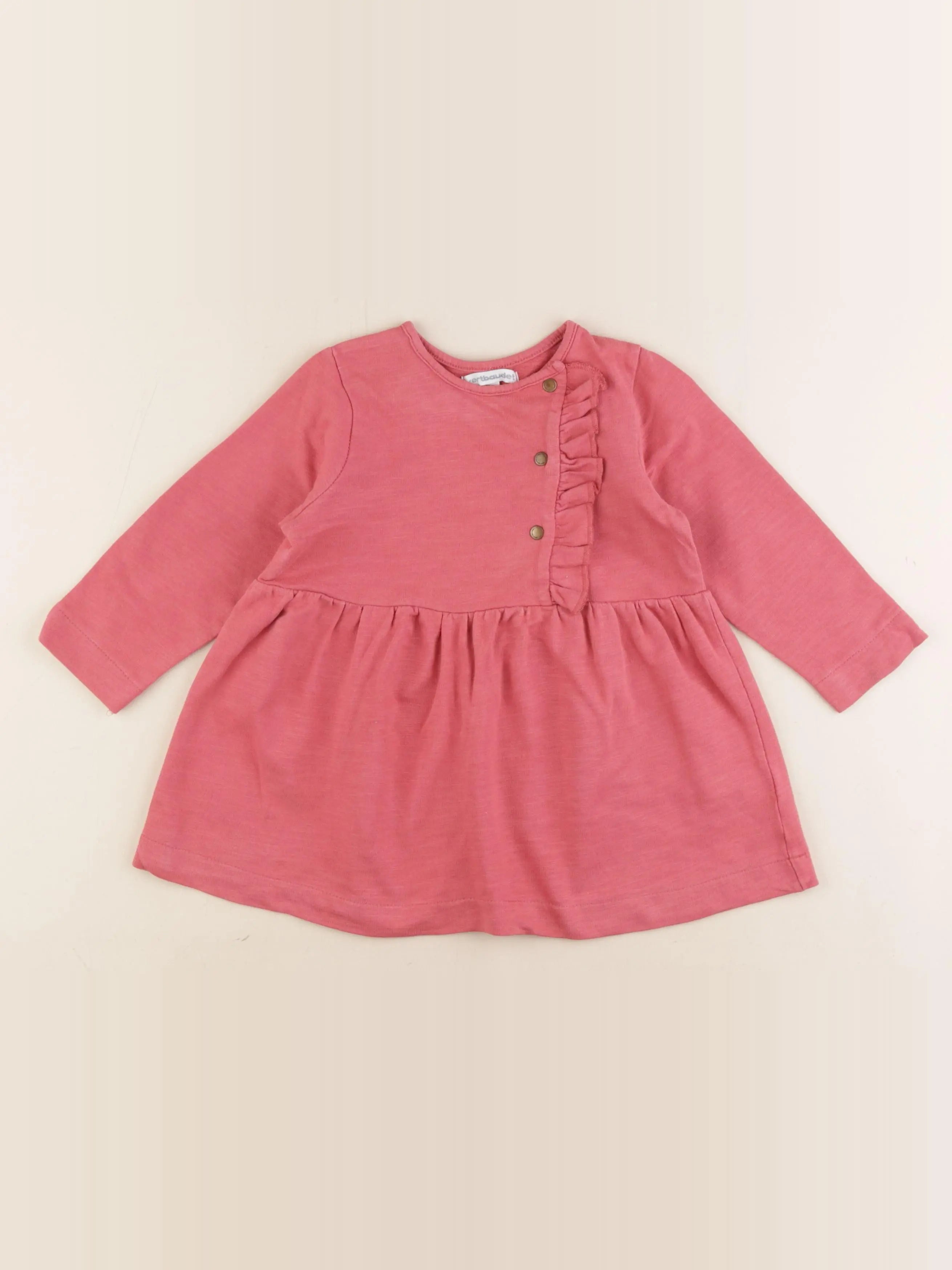 Vertbaudet - robe rose - 2 ans