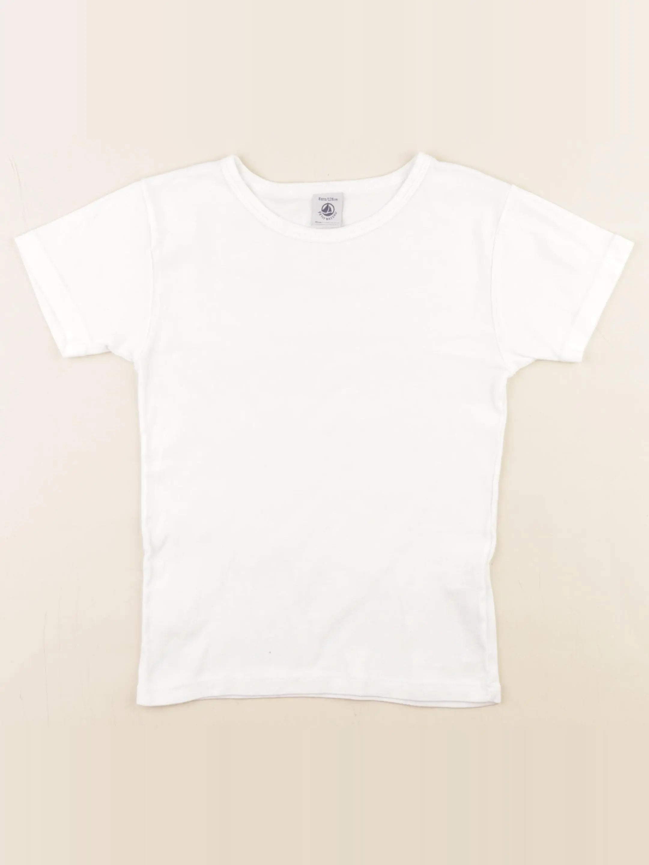 Petit Bateau - maillot de corps blanc - 9 ans