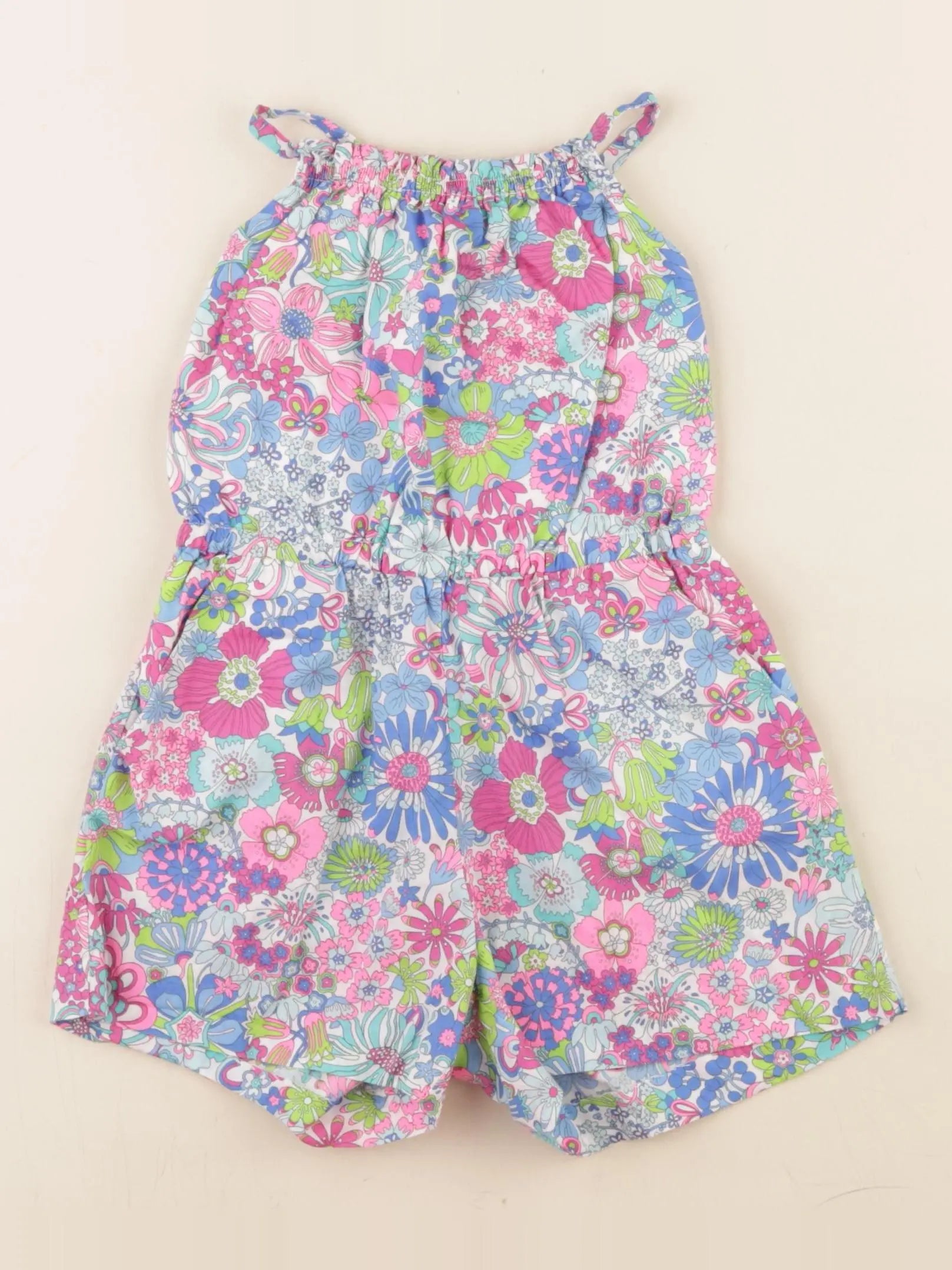 Jacadi - combinaison liberty multicolore - 3 ans