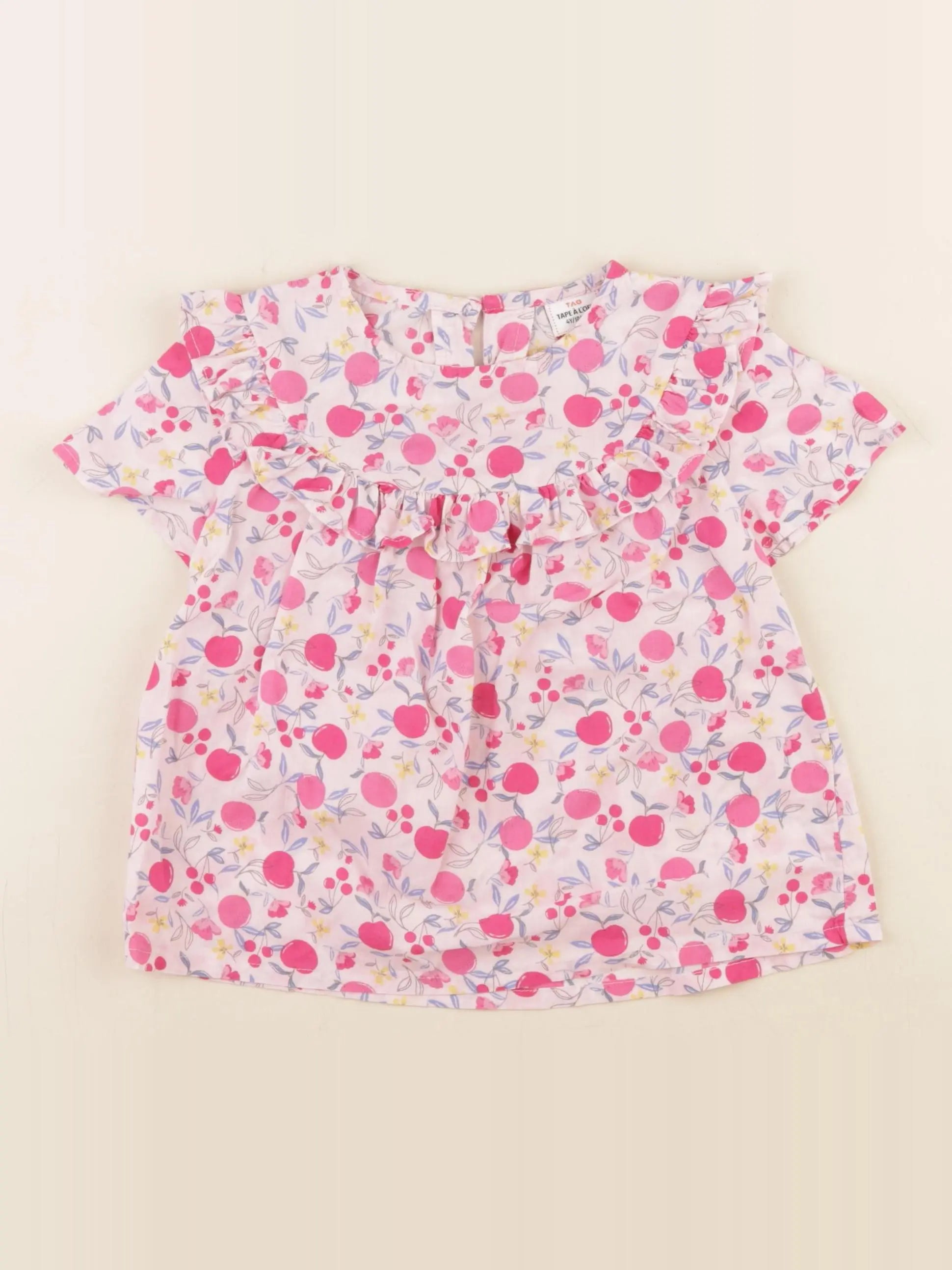 Tape à l'oeil - blouse multicolore - 4 ans
