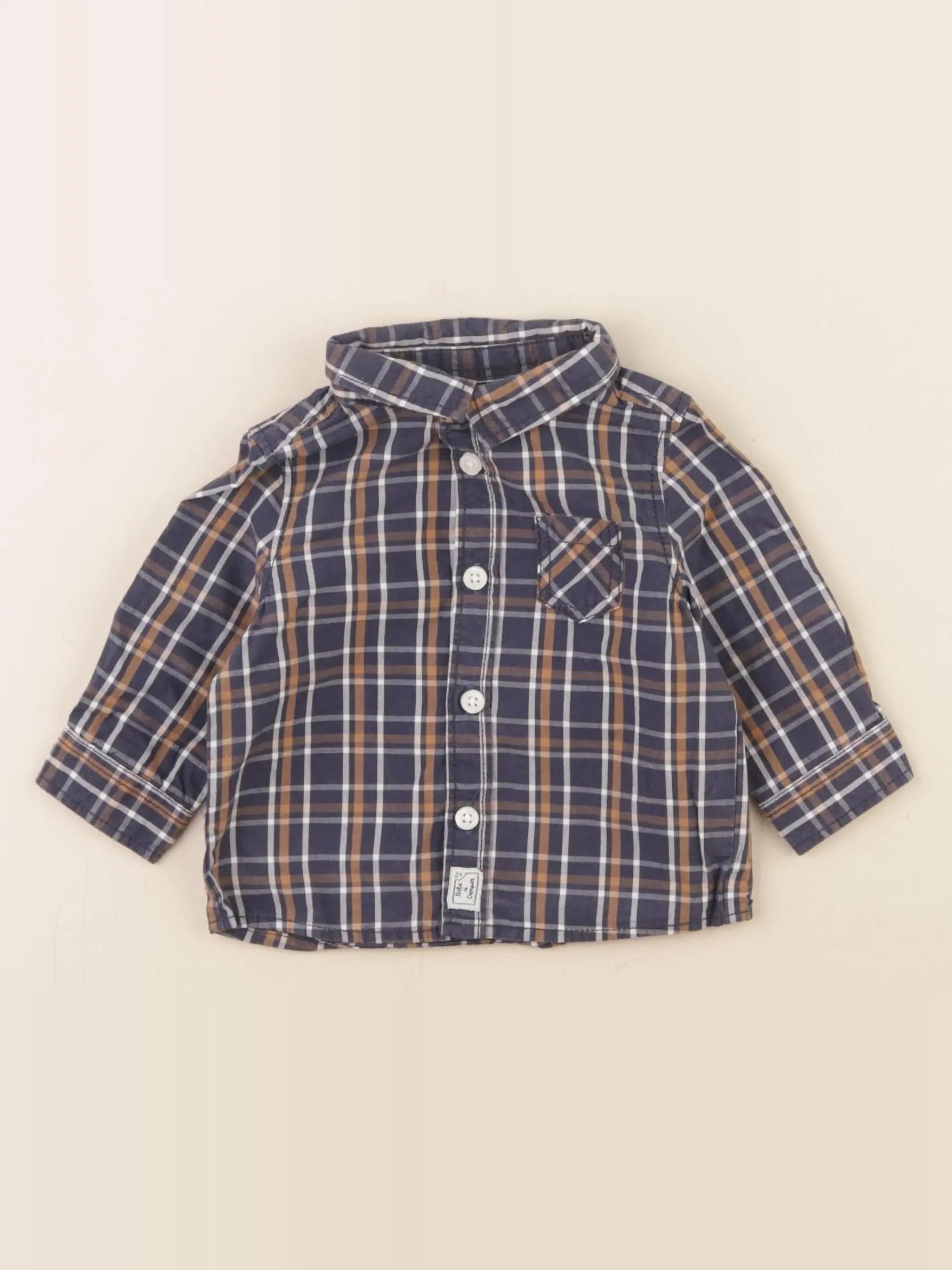 Tape à l'oeil - chemise multicolore - 3 mois