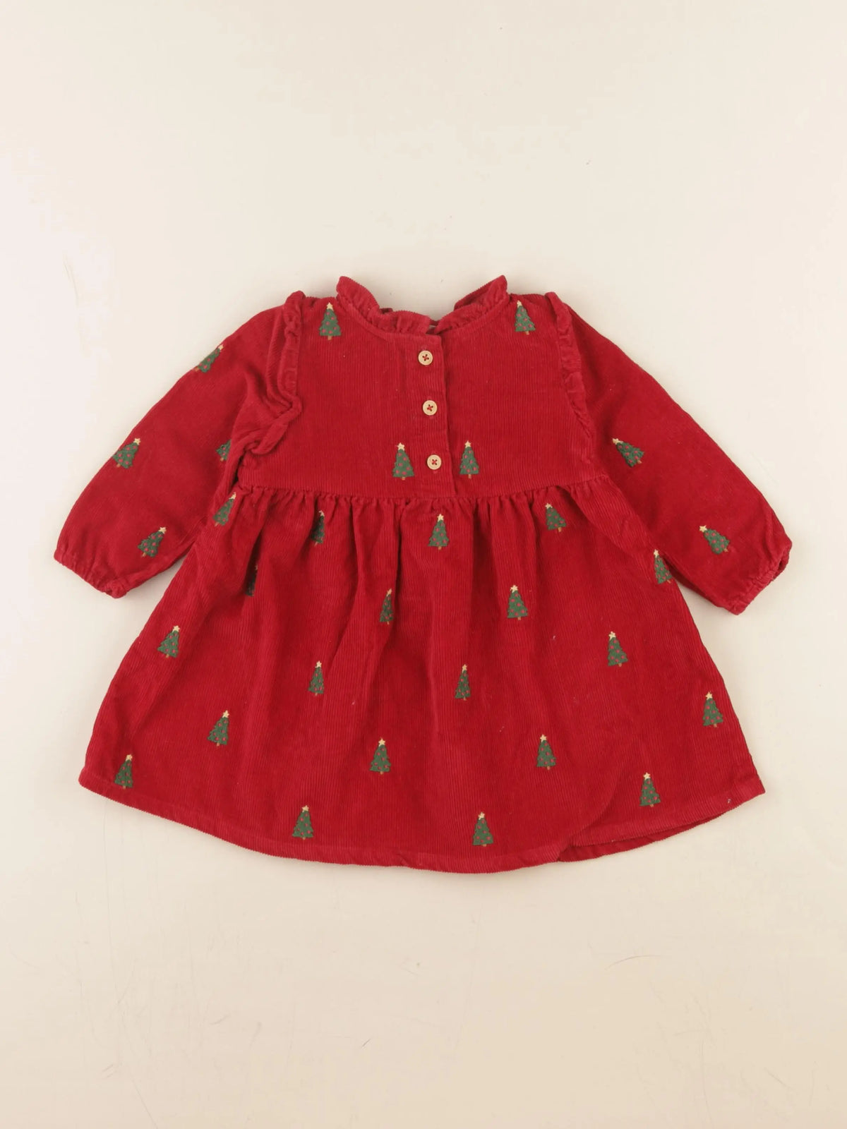 Boutchou - robe rouge - 9 mois