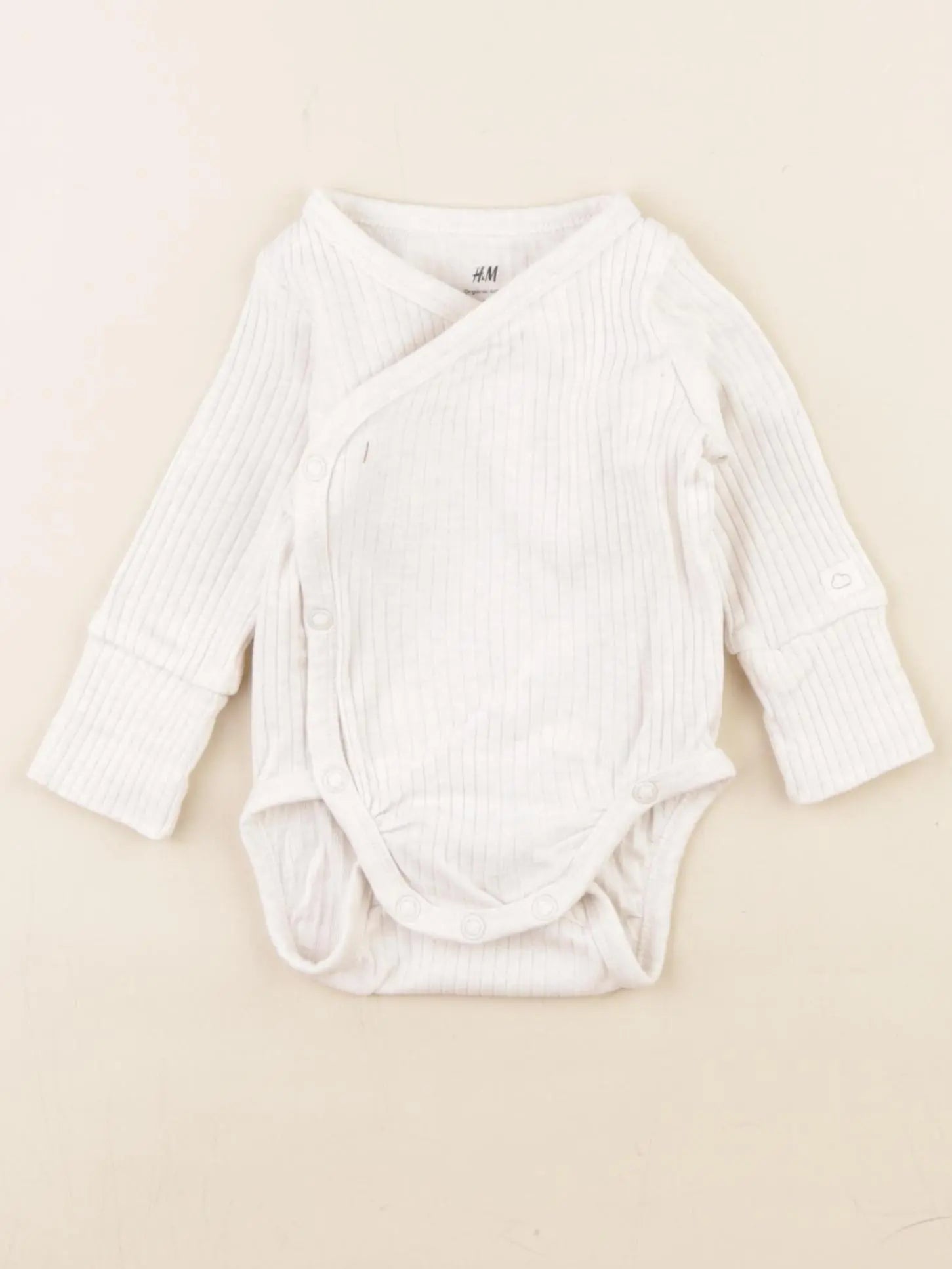 H&M - body blanc - 1/2 mois