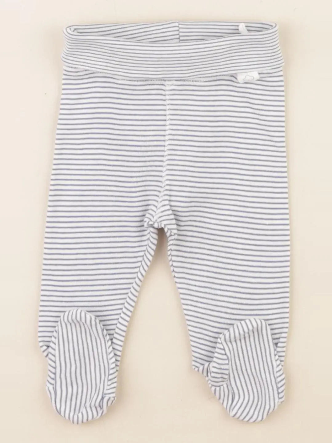 H&M - legging bleu - 1/2 mois