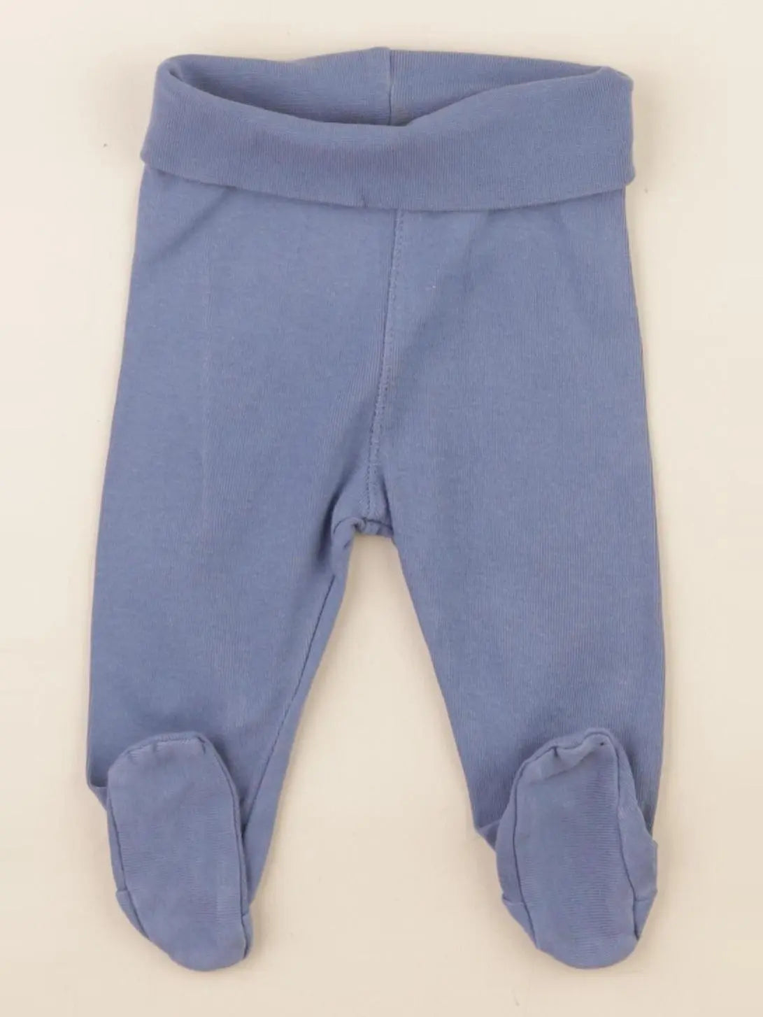 H&M - legging bleu - 1/2 mois