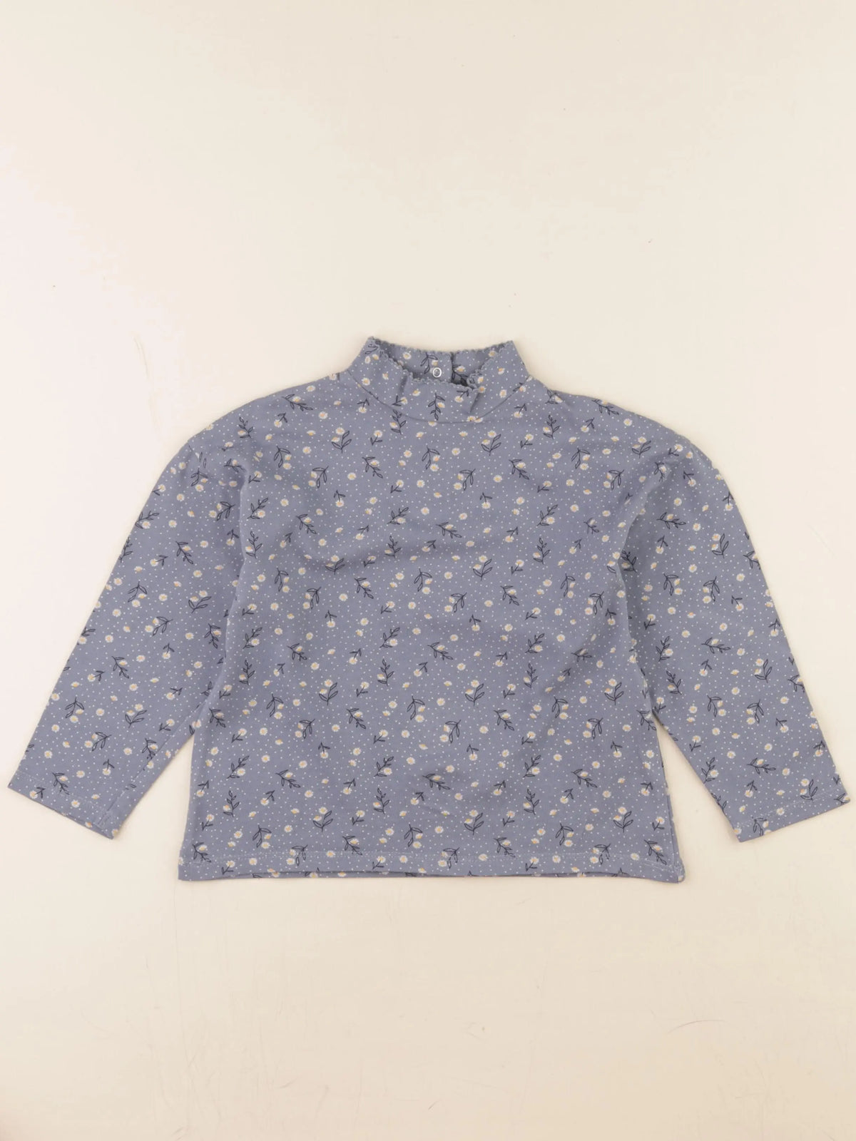 Vertbaudet - sous-pull bleu - 6 ans