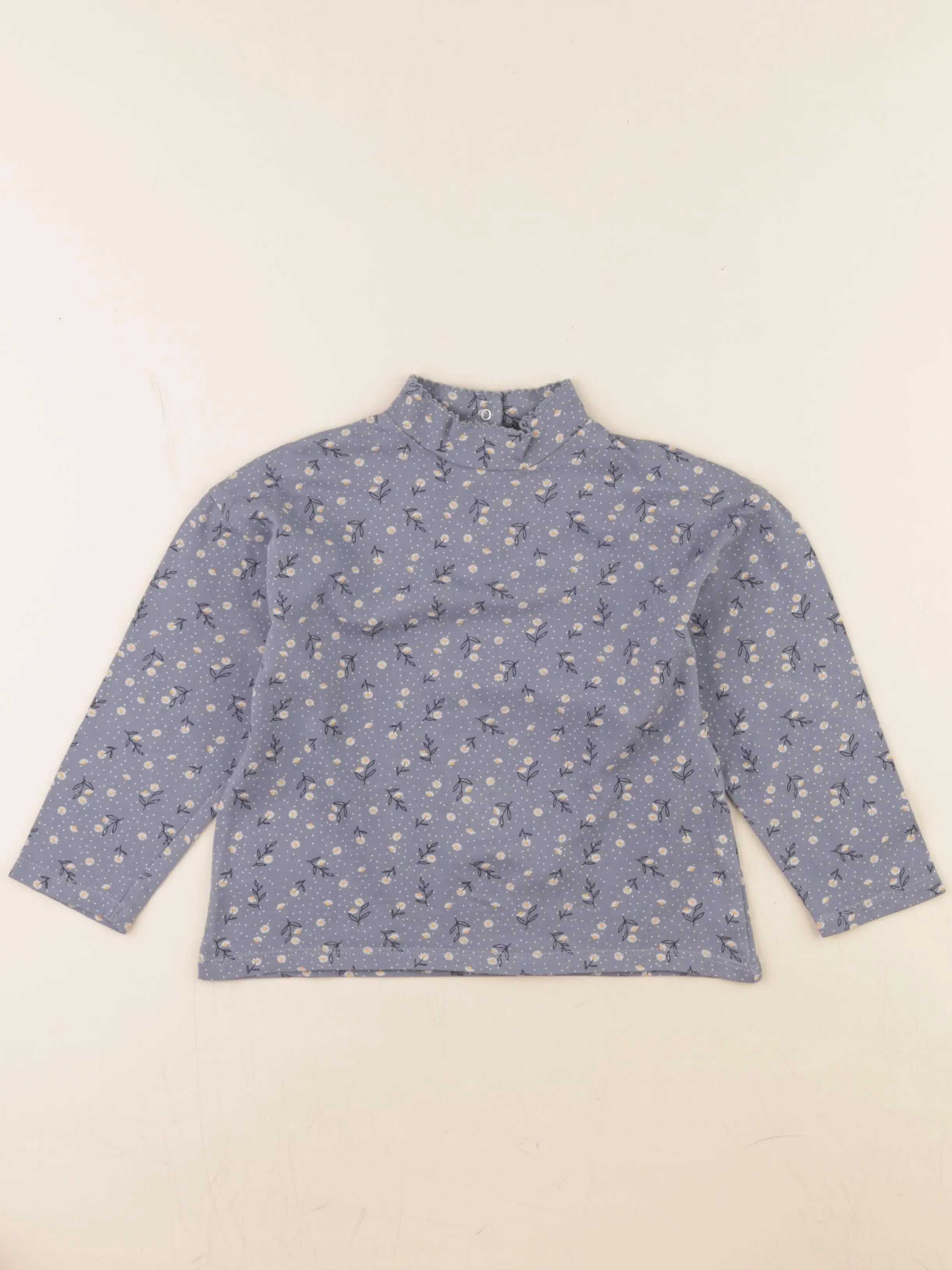 Vertbaudet - sous-pull bleu - 6 ans