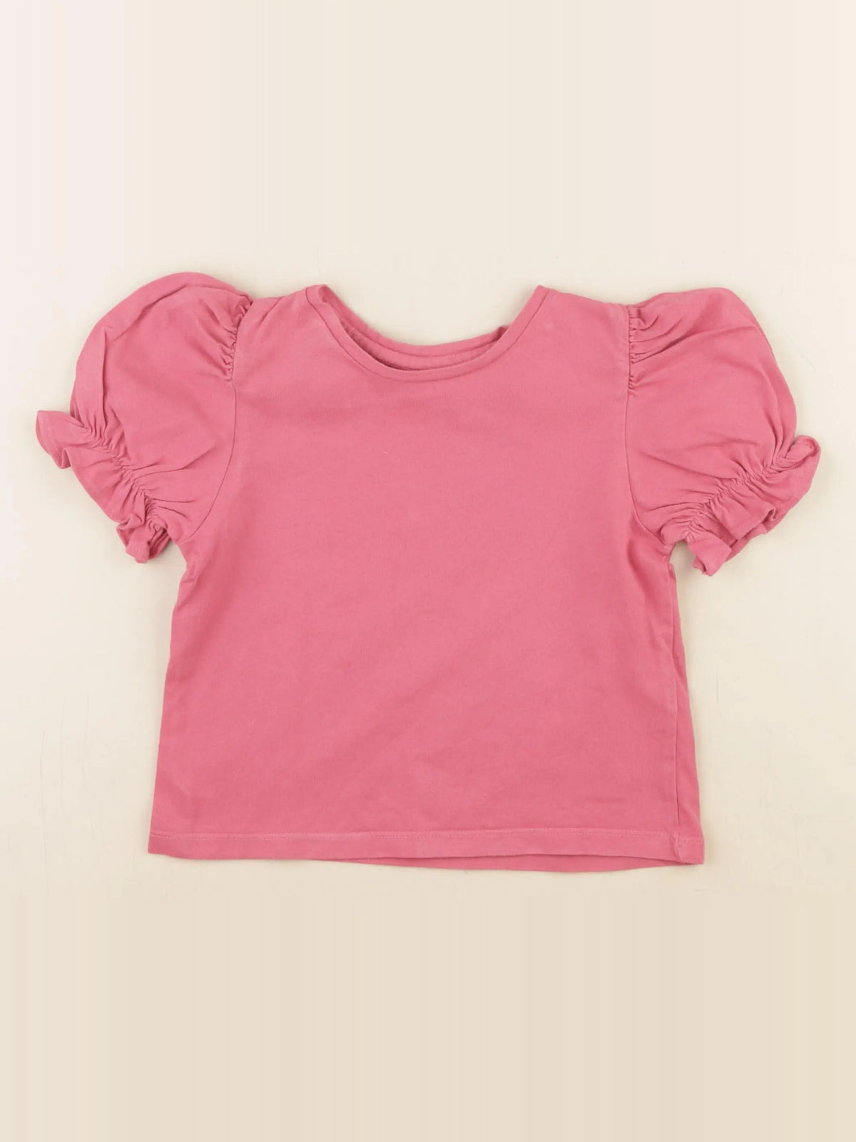 Cyrillus - tee-shirt rose - 4 ans