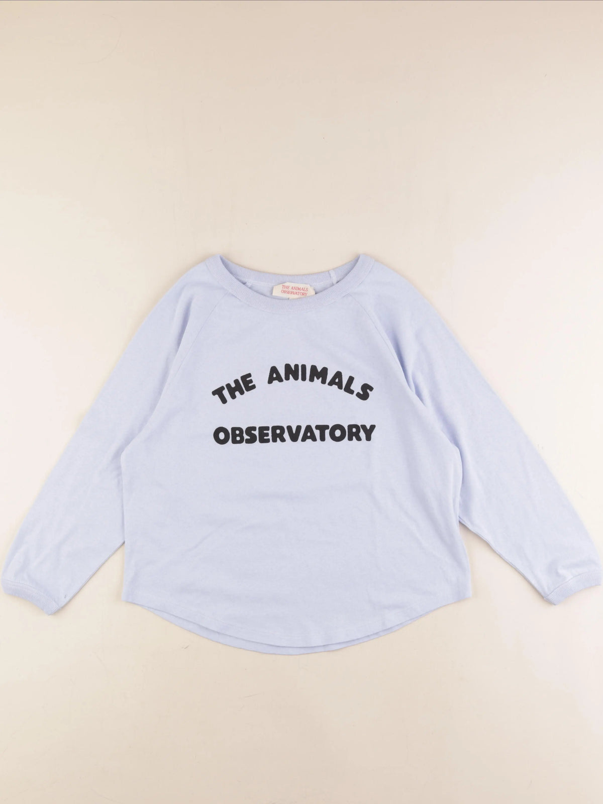 The animals observatory - tee-shirt imprimé au dos bleu - 8 ans