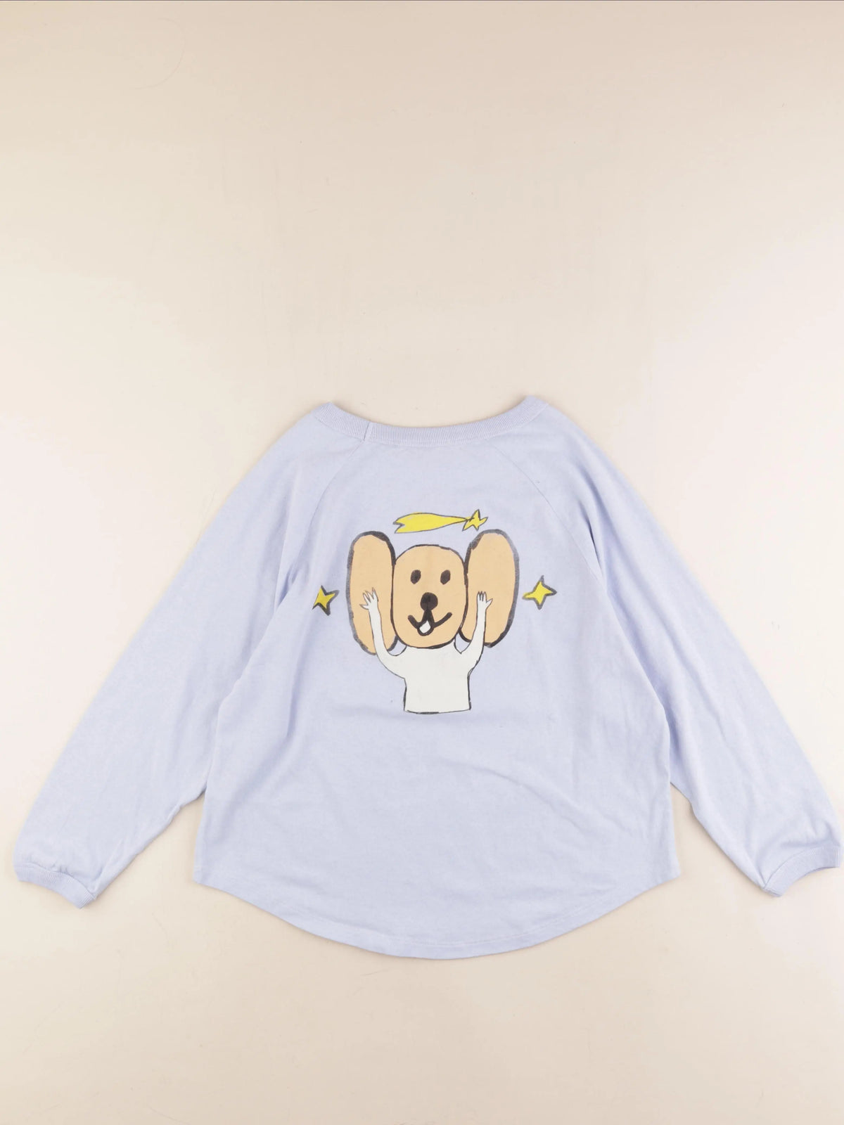 The animals observatory - tee-shirt imprimé au dos bleu - 8 ans