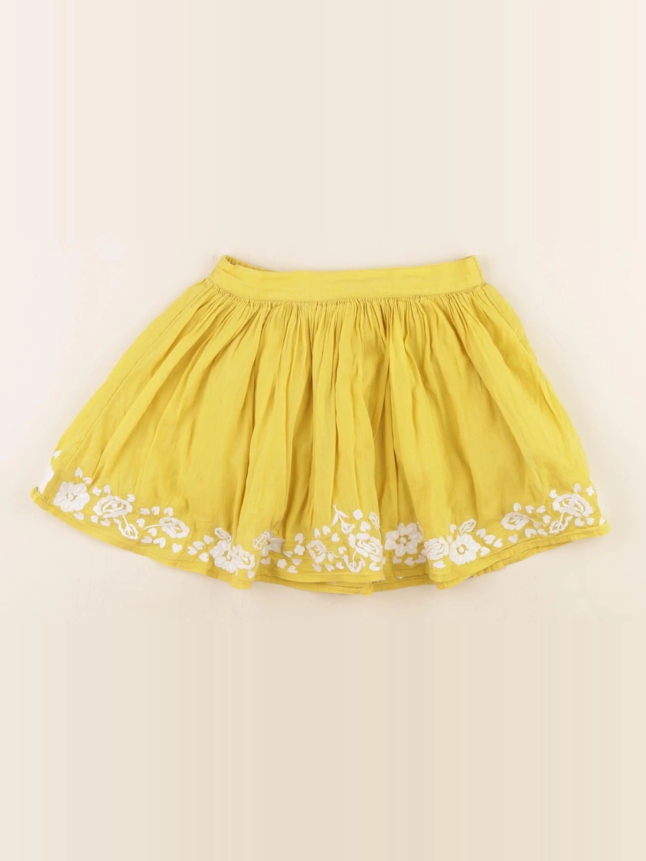 Cyrillus - jupe jaune - 6 ans