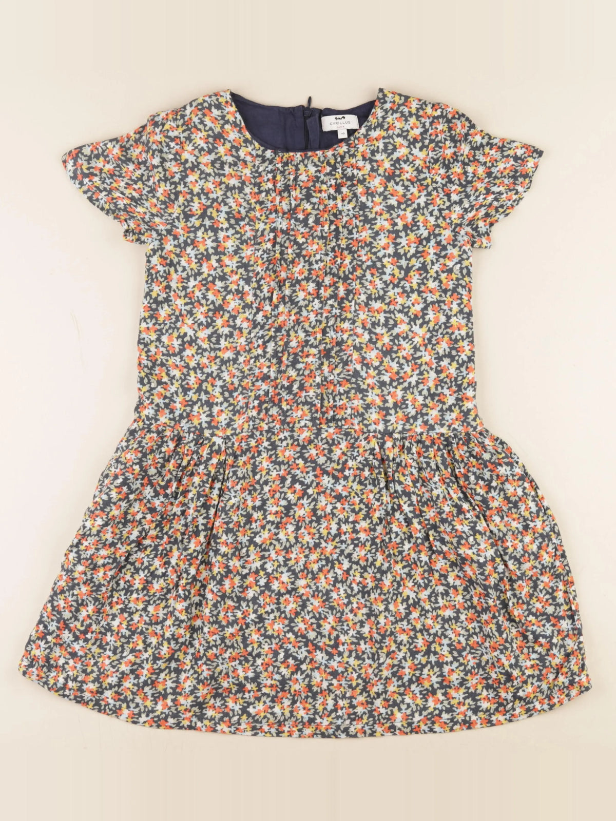 Cyrillus - robe multicolore - 10 ans