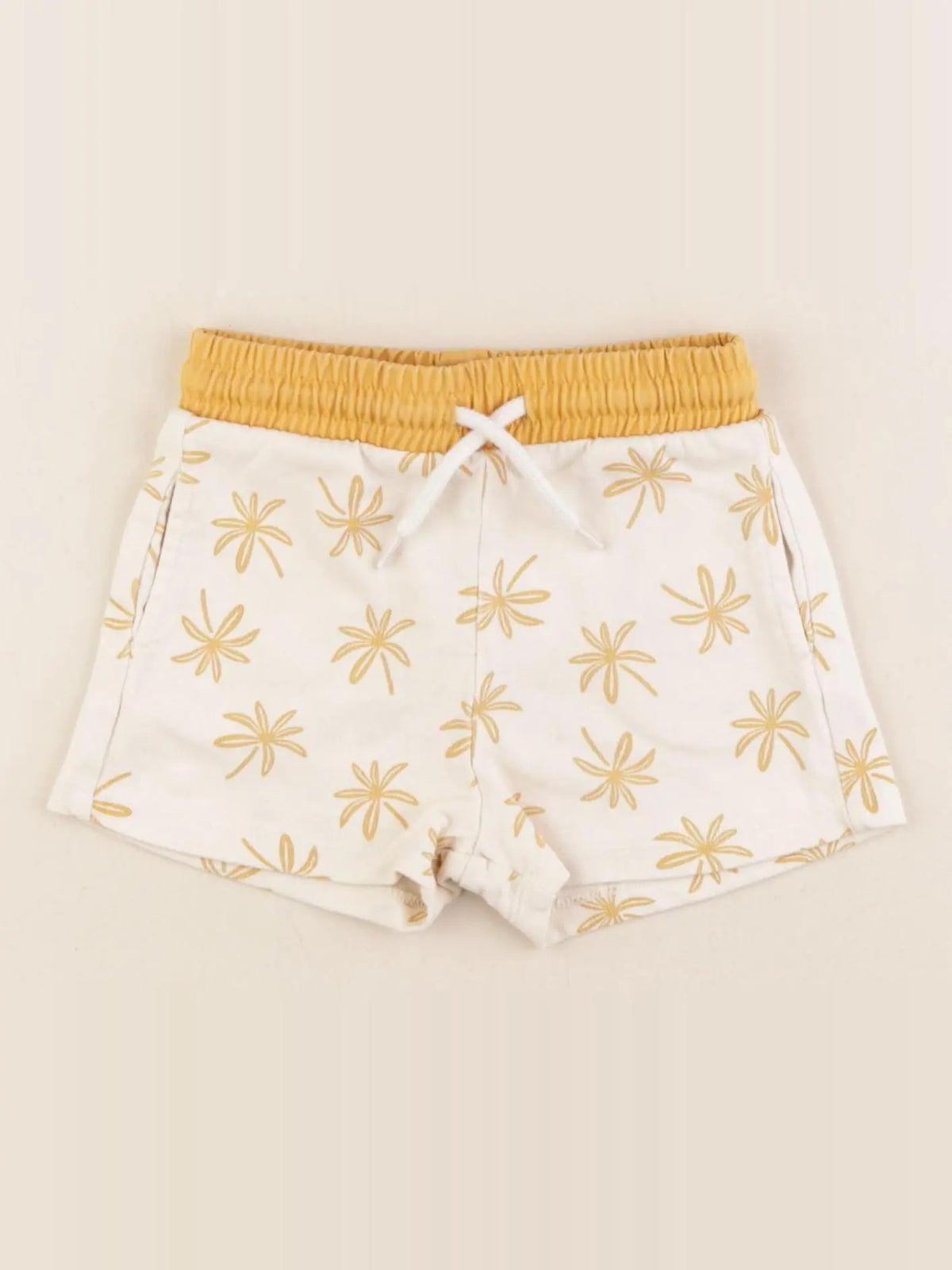 Vertbaudet - short jaune - 18 mois