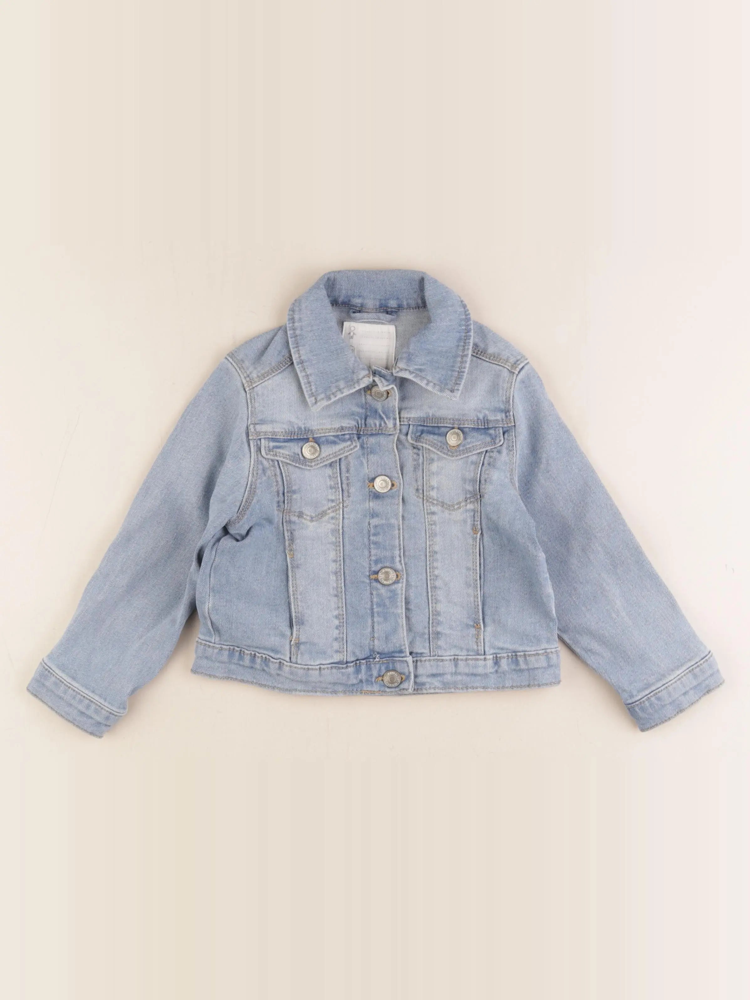 Vertbaudet - veste bleu - 3 ans