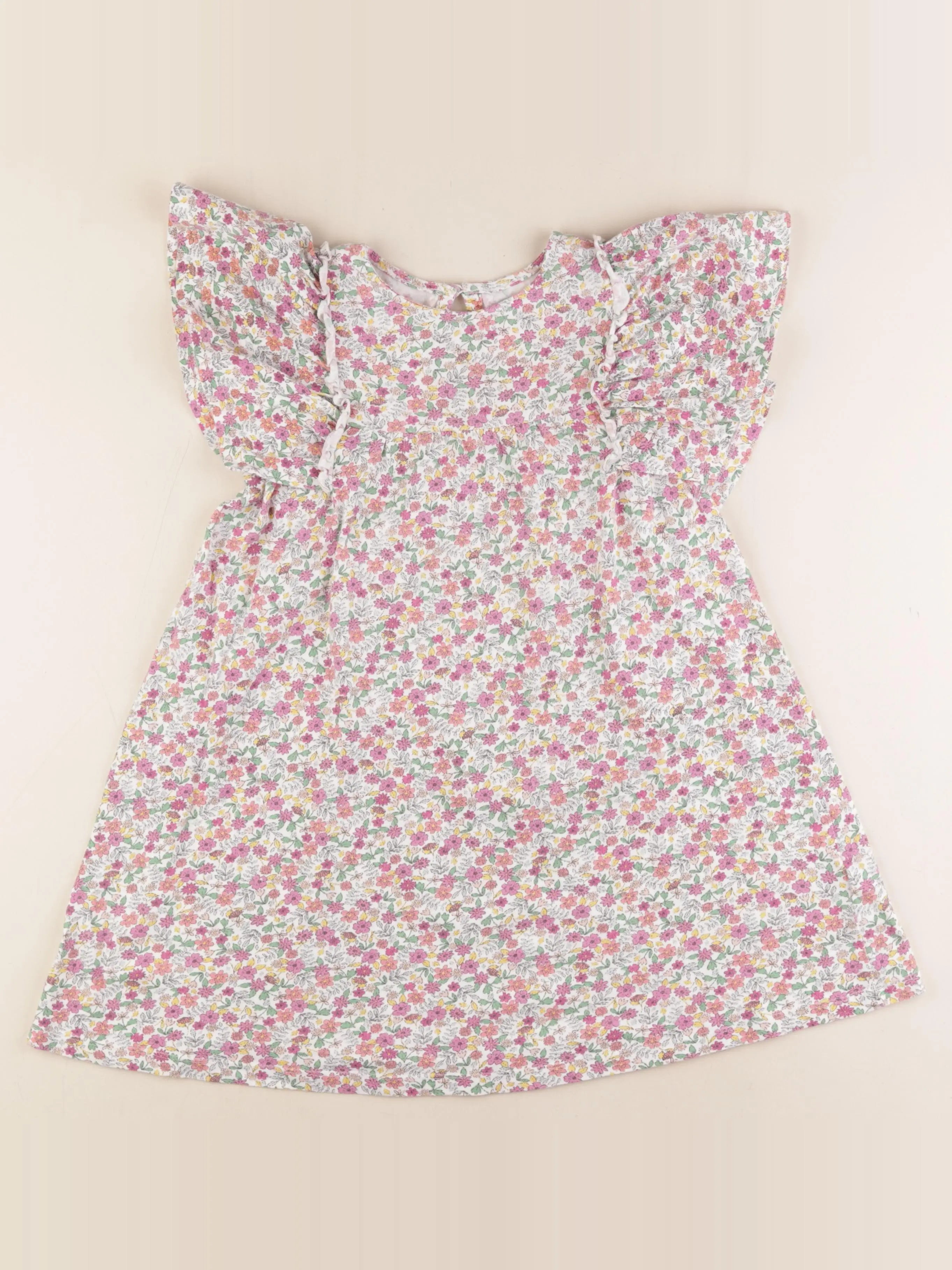 Vertbaudet - robe multicolore - 8 ans